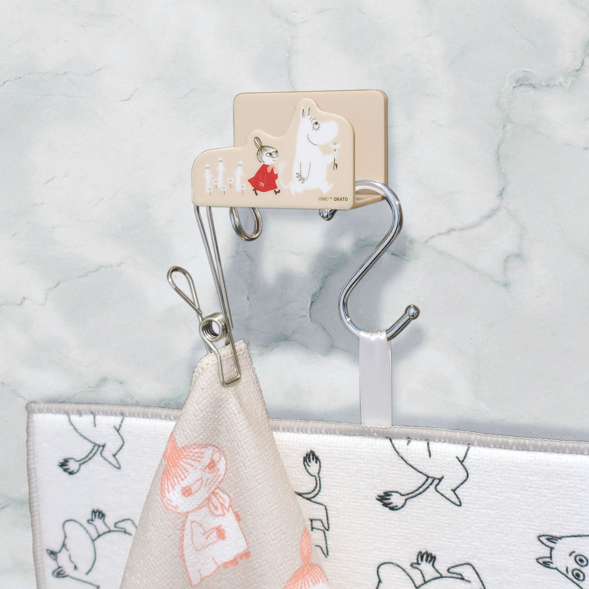 オカトー スポンジラック ムーミン MOOMIN マグネットスポンジホルダー