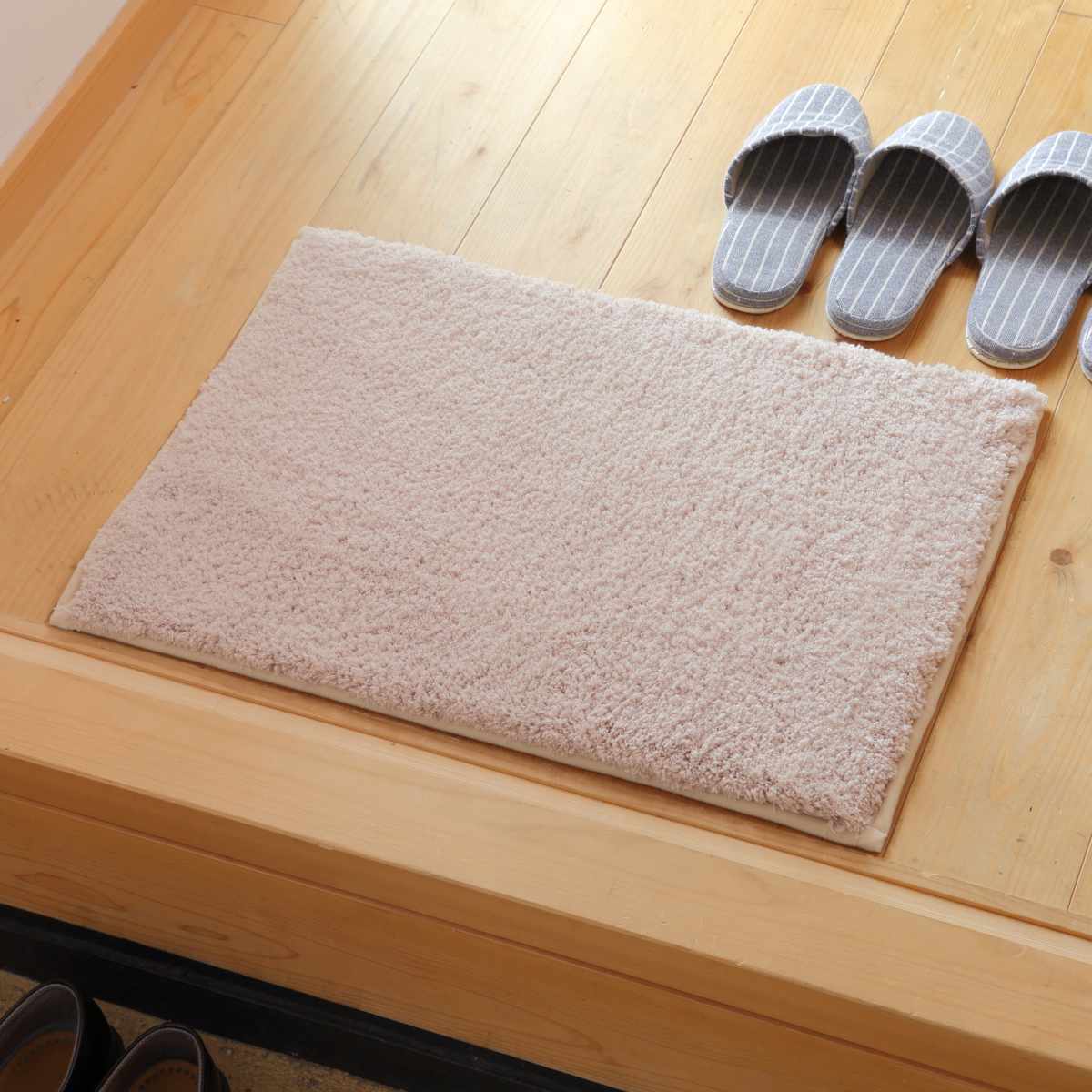 バスマット 45×60cm 思わず頬ずりしたくなるバスマット ANGEL STEP