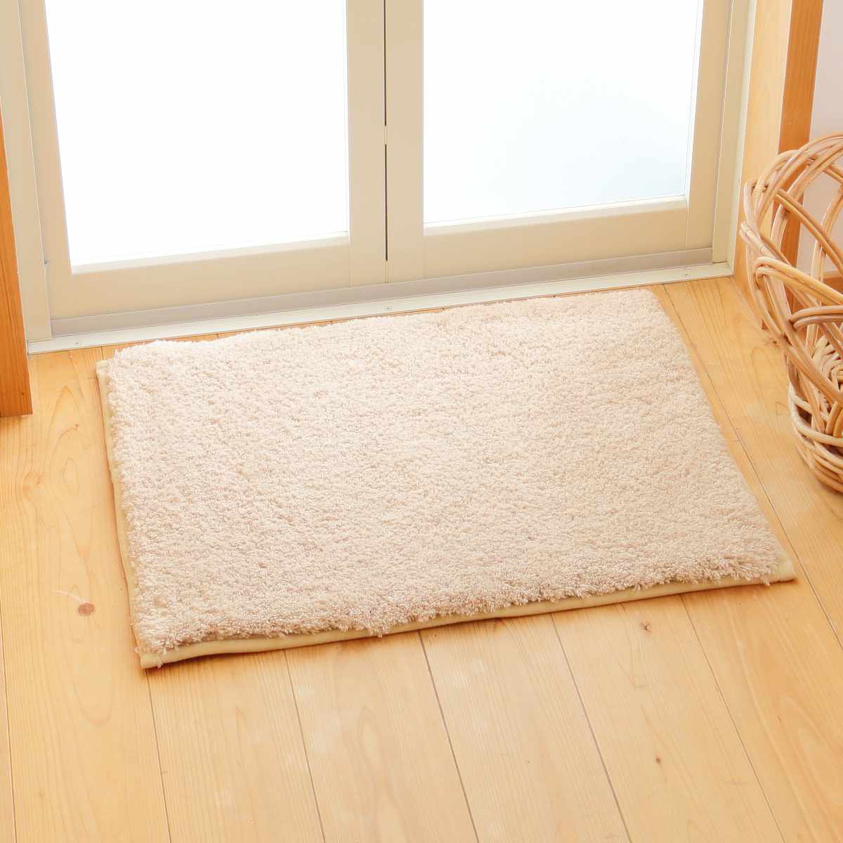 バスマット 45×60cm 思わず頬ずりしたくなるバスマット ANGEL STEP