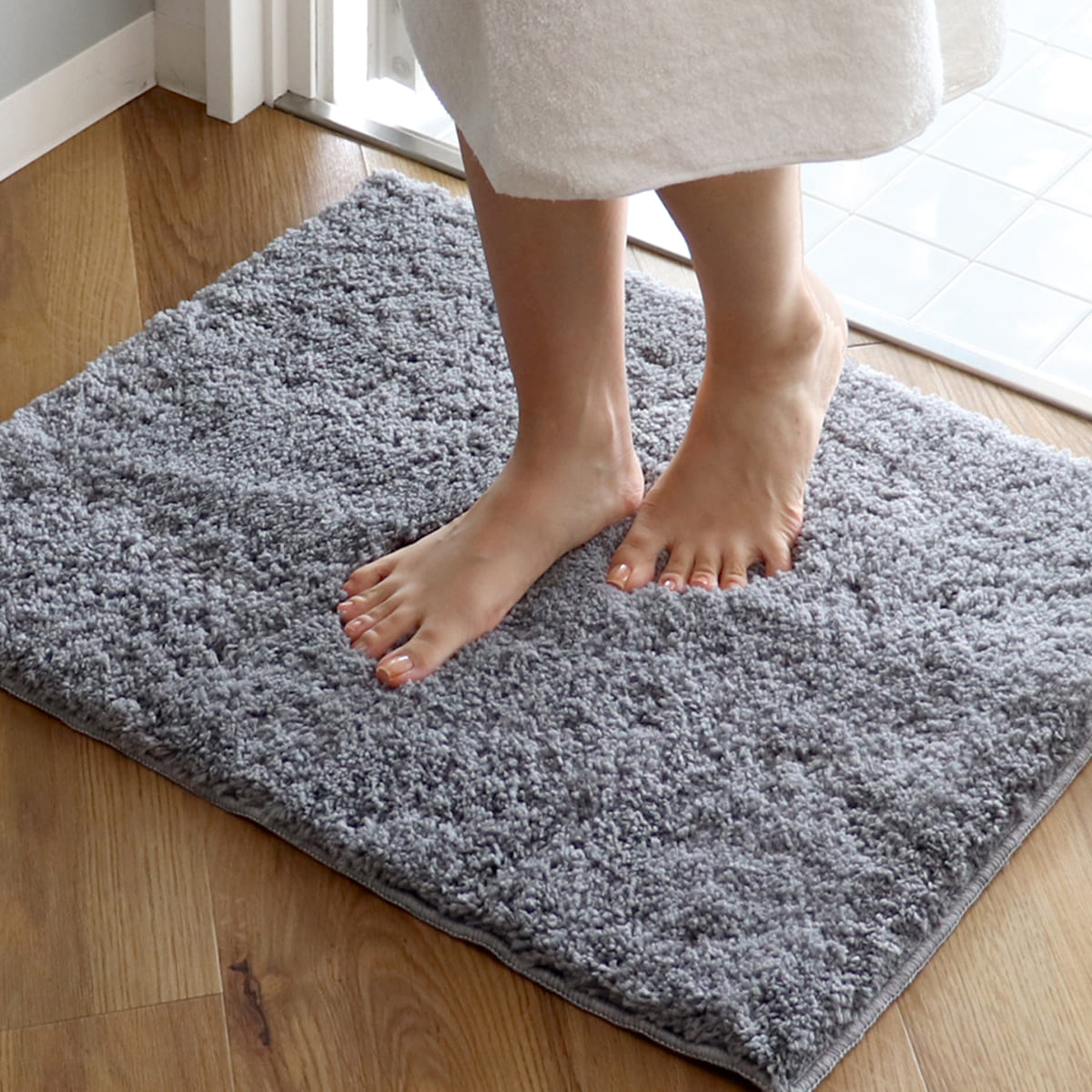 バスマット COZY UP! 50×70cm 日本製 （ お風呂マット マット 吸水 速
