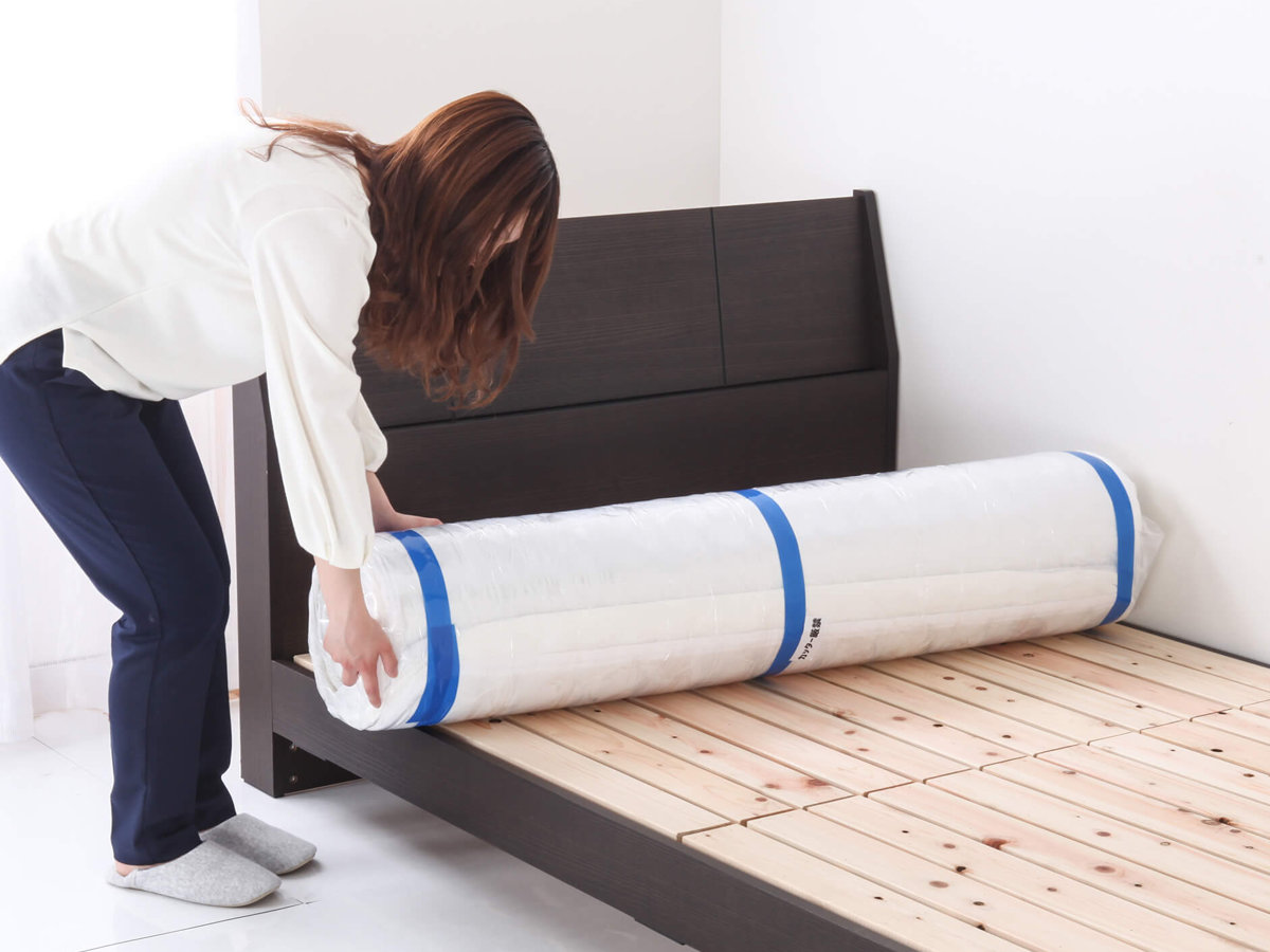 マットレス セミシングル ポケットコイル 厚さ18cm 圧縮梱包 （ 80