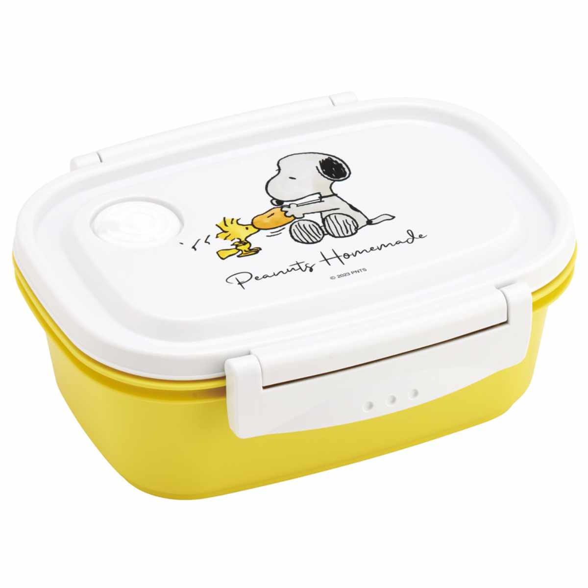 スケーター 弁当箱 1段 550ml ラク軽弁当箱 M SNOOPY水彩