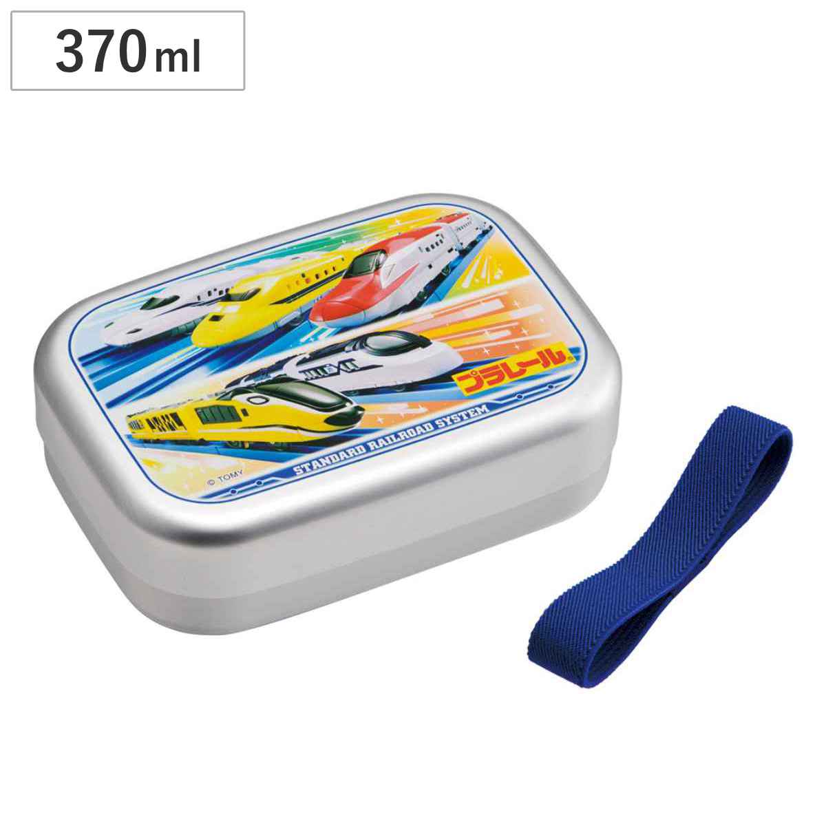 スケーター 弁当箱 1段 370ml アルミ弁当箱 プラレール24