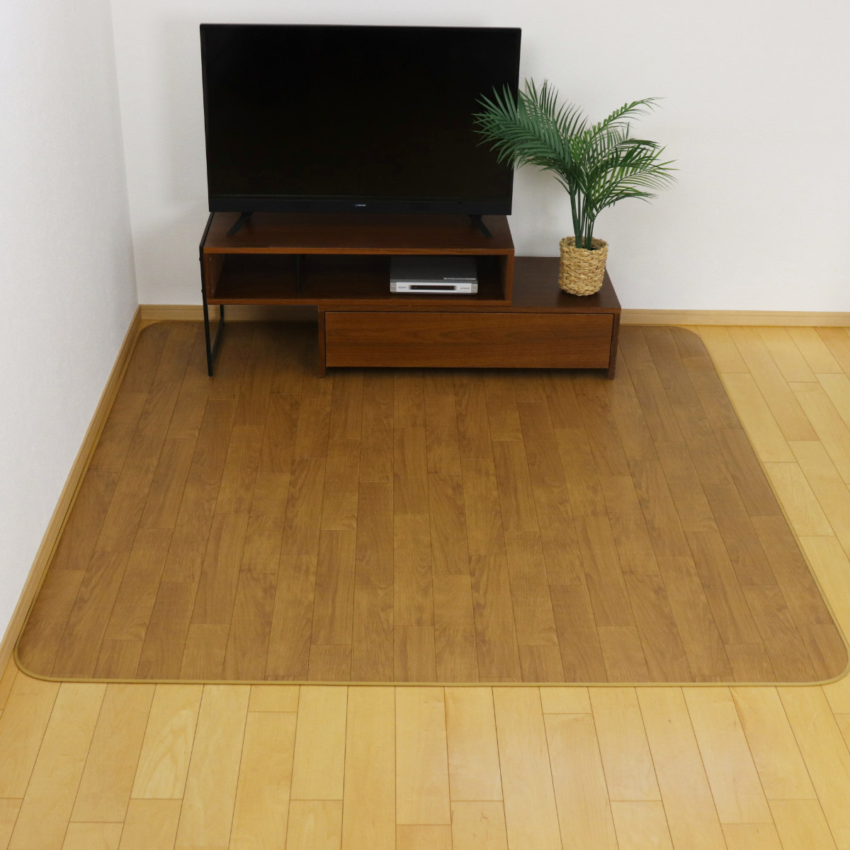 ラグ 182×260cm ラグマット 消臭タイプ ダイニングラグ 既製サイズ （ 撥水 拭ける 木目 木目調 マット フロアマット 長方形 ）_20