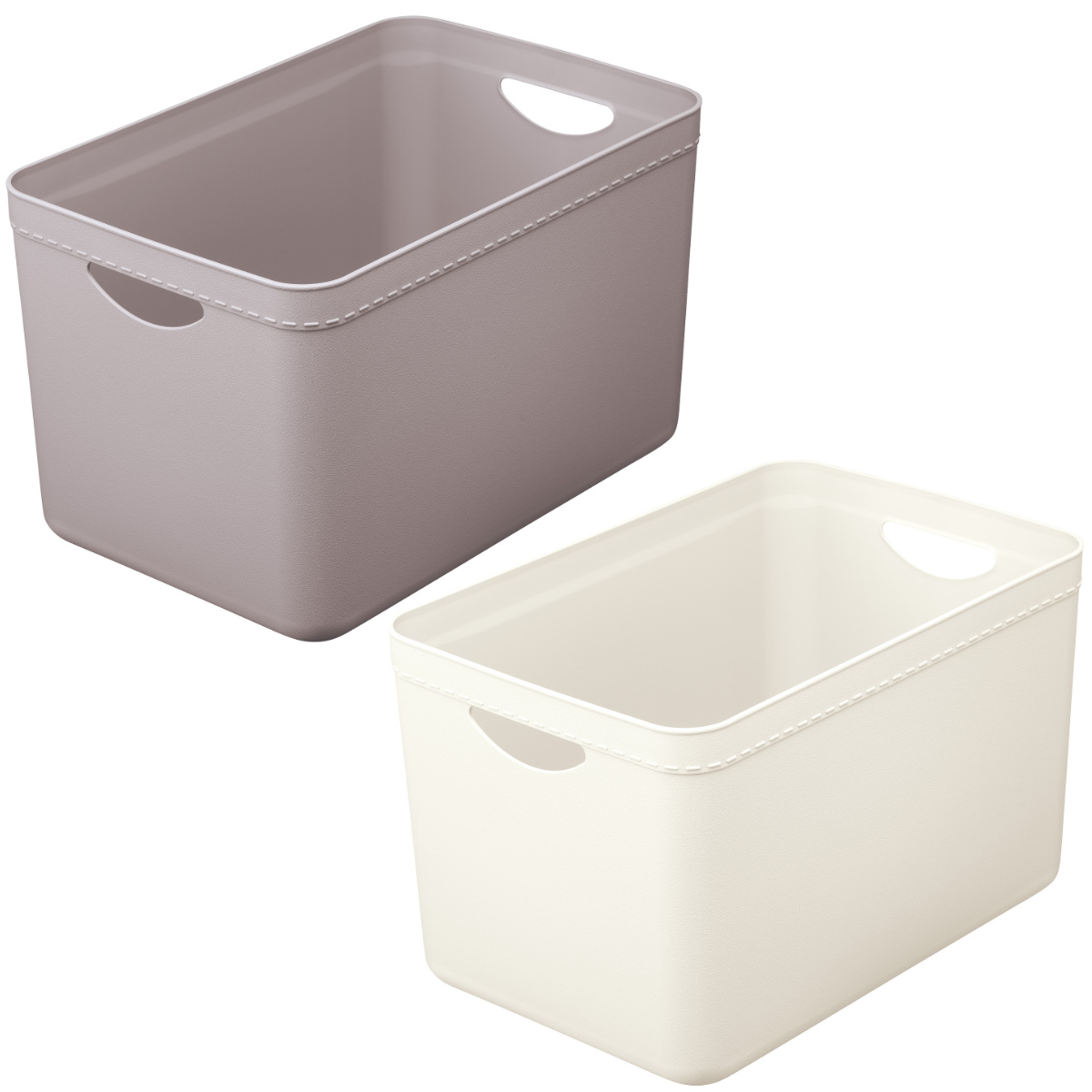 天馬 小物入れ 樹脂と暮らす R100 STORAGE CASE M 2個セット 収納