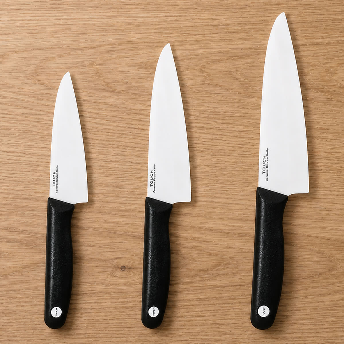 料理包丁販売　14番のみ パール金属 包丁 14cm セラミック製 TOUCH （ 三徳 料理包丁 ペティ