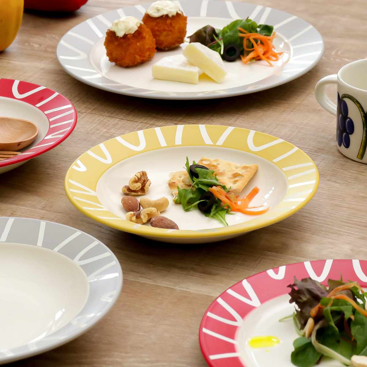 プレート 18cm S クープ Amu dish アミュディッシュ プラスチック