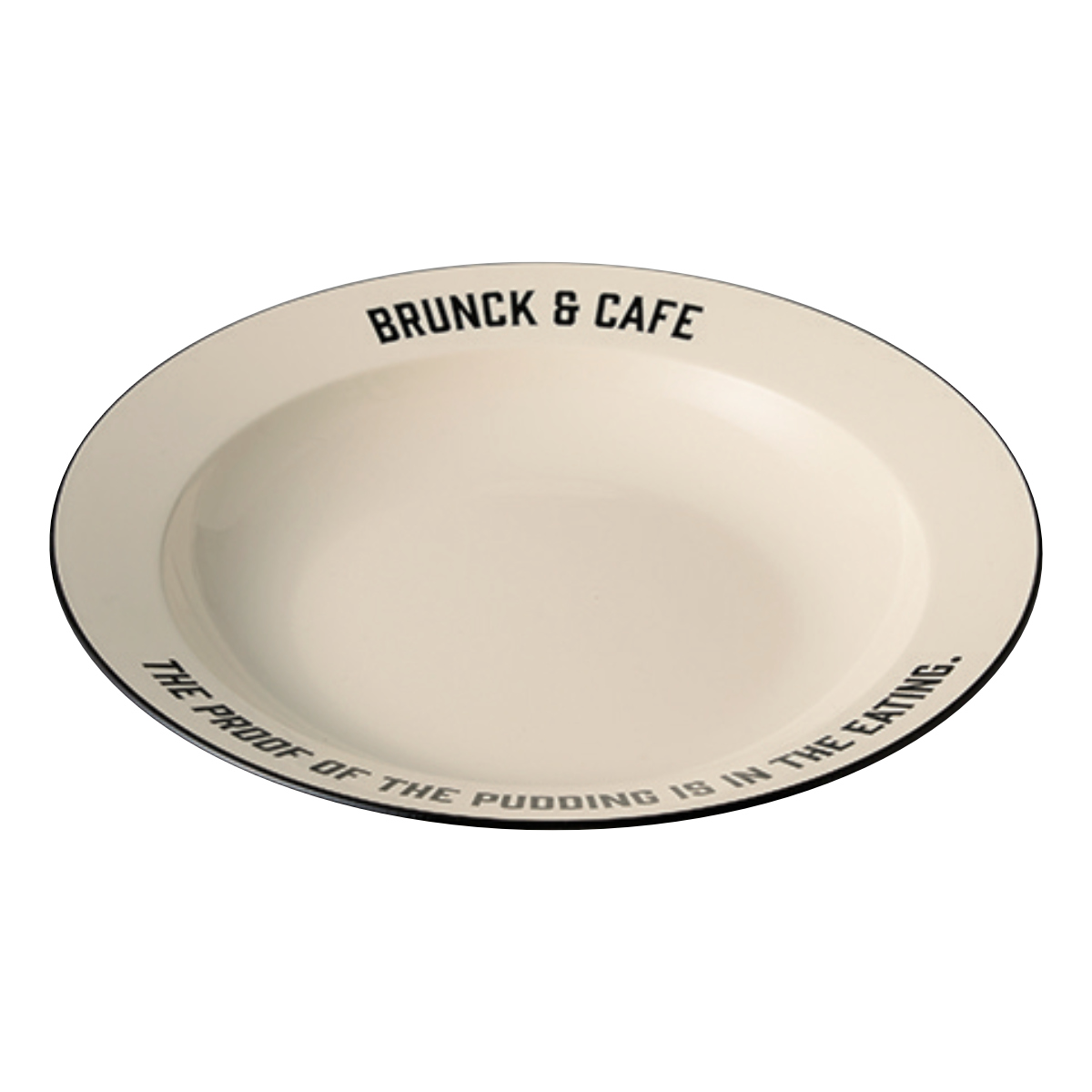 ナガシマ プレート 24cm M Brunk＆Cafe プラスチック 同色3枚セット