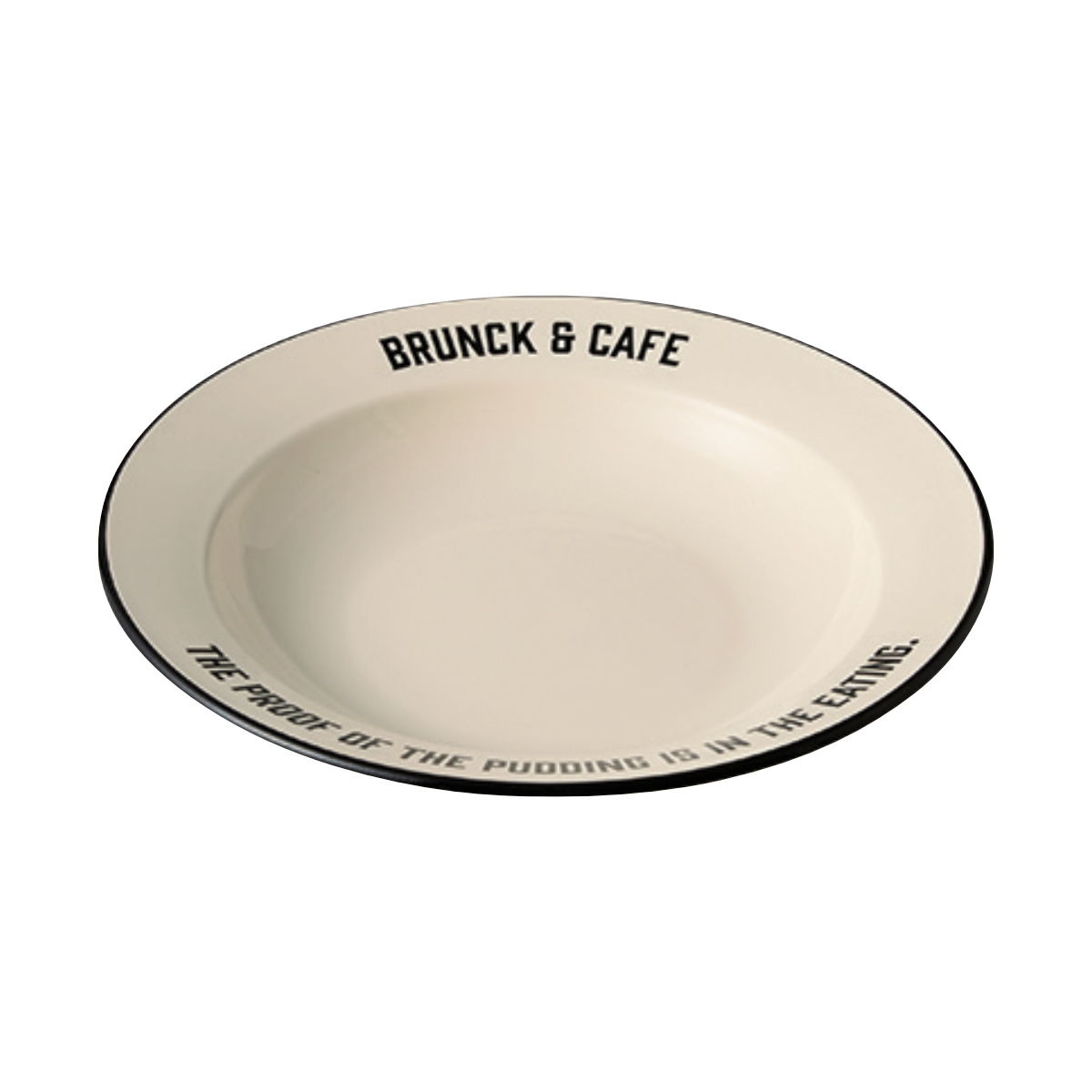 ナガシマ プレート 18cm S Brunk＆Cafe プラスチック 同色3枚セット