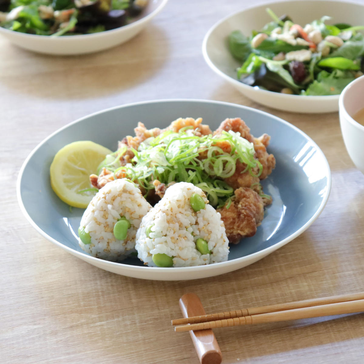 プレート 22cm M MUSUBI ぼかし （ 食洗機対応 電子レンジ対応 日本製