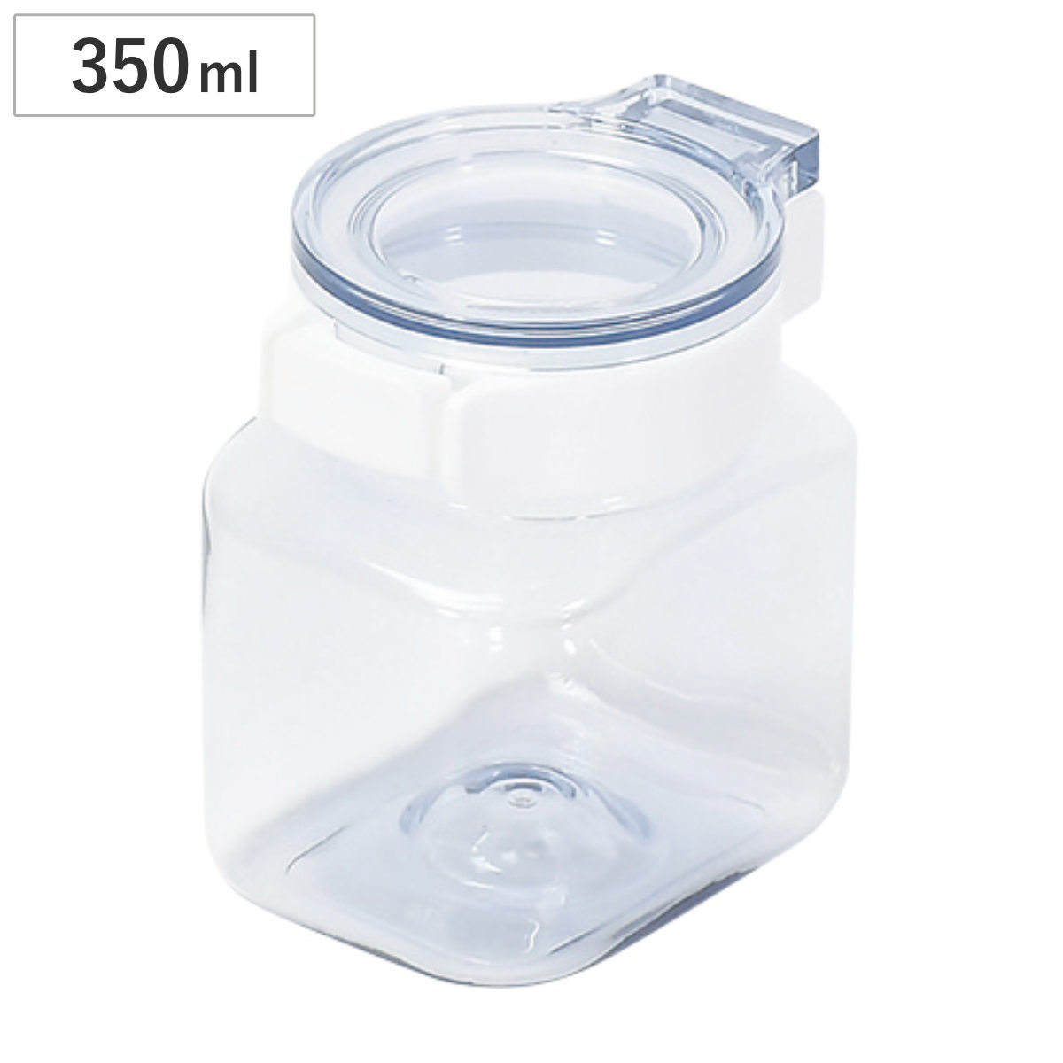 新品未使用 タッパーウェア ワンタッチキャニスター 丸型 保存容器 5個セット パール金属 保存容器 500ml 上から中身が見えるワンプッシュ