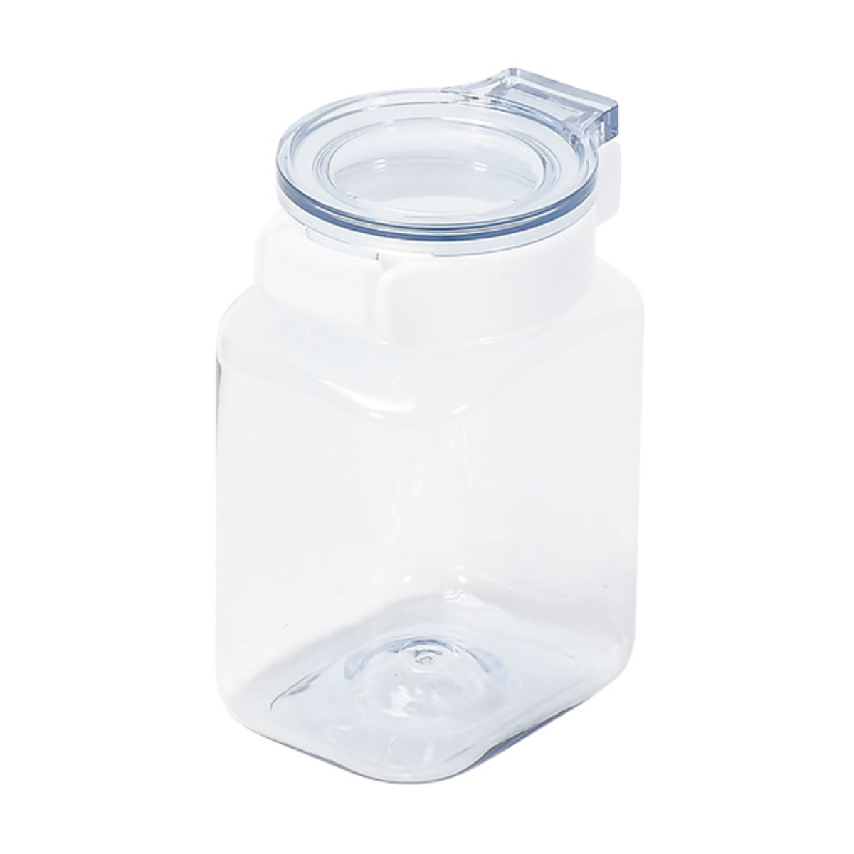 パール金属 保存容器 500ml 上から中身が見えるワンプッシュ