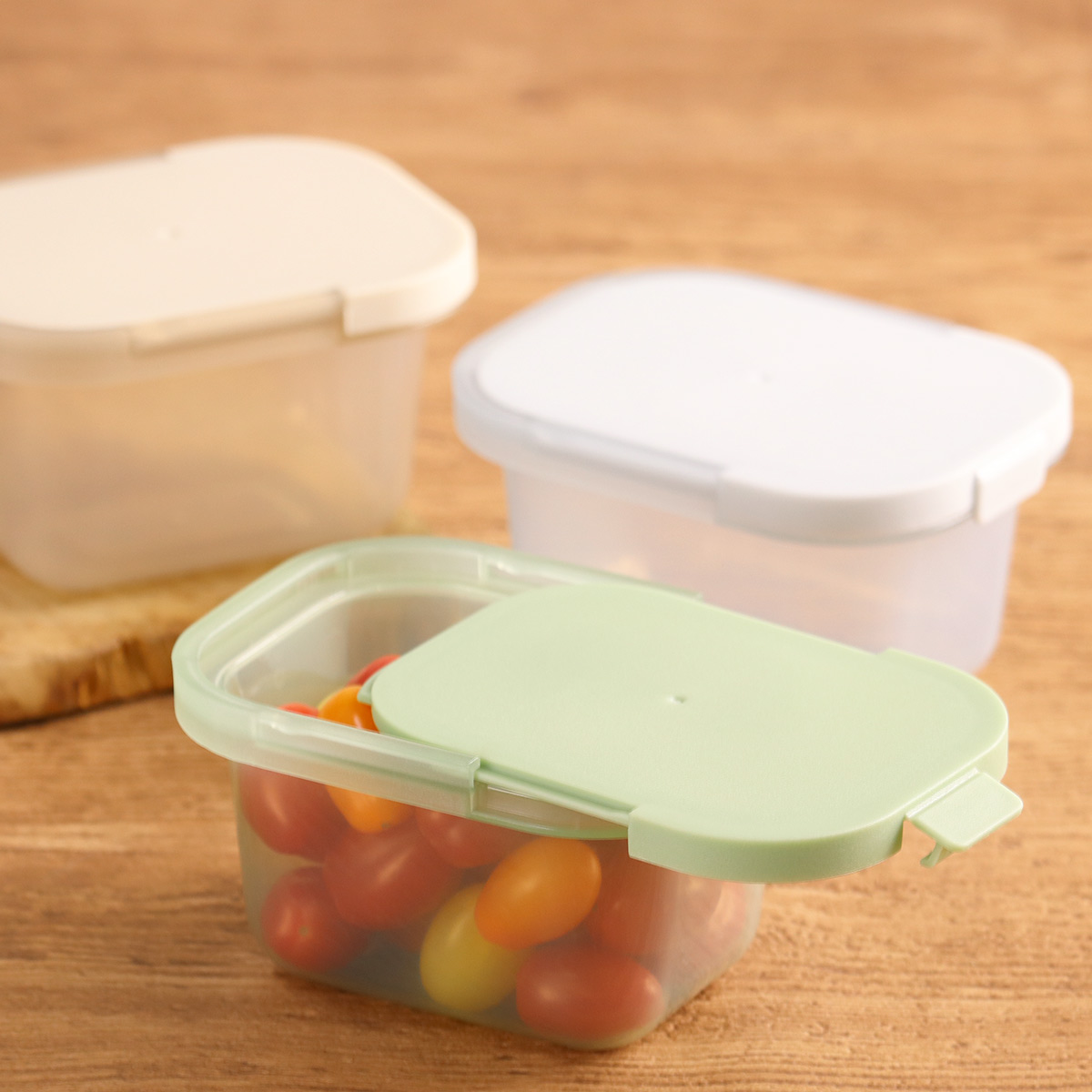 Hip 保存容器 Hip FOOD STORAGE 300ml 同色3個セット （ プラスチック 