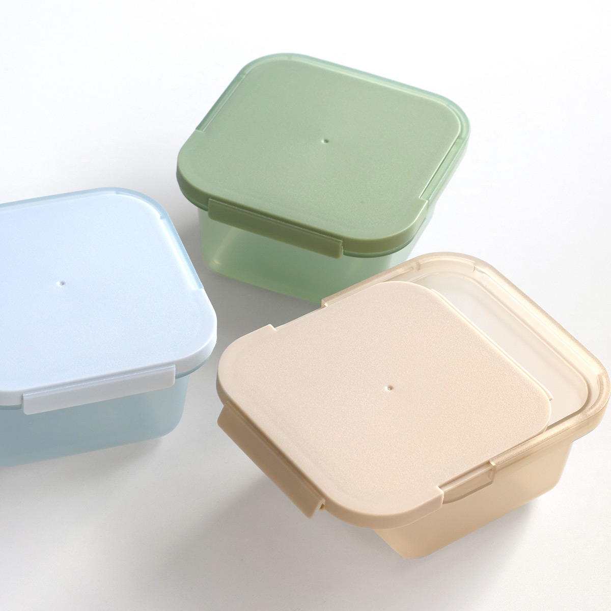 Hip 保存容器 Hip FOOD STORAGE 900ml 同色3個セット （ プラスチック