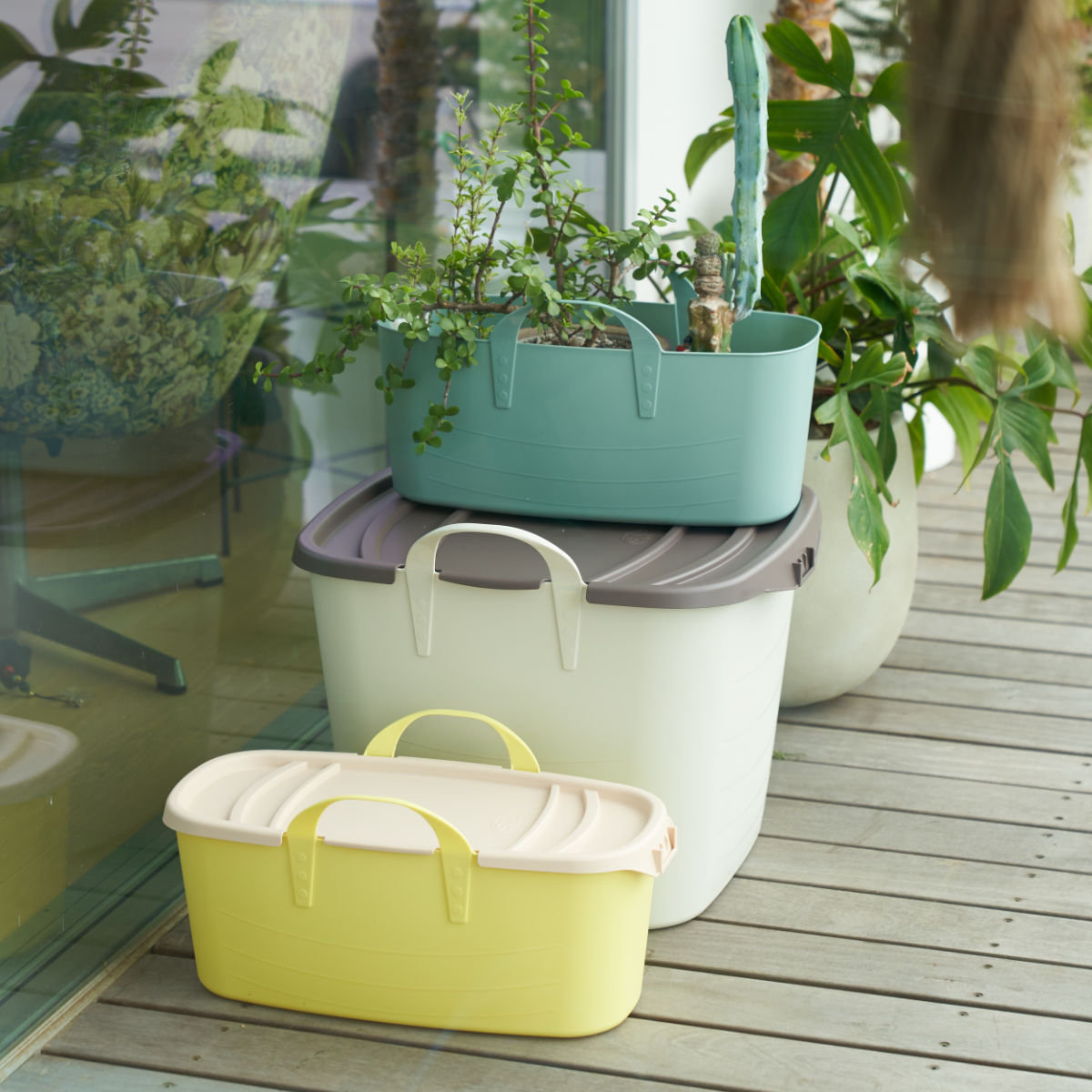 stacksto.（スタックストー） バスケット baquet M 25L （ 収納 バケツ