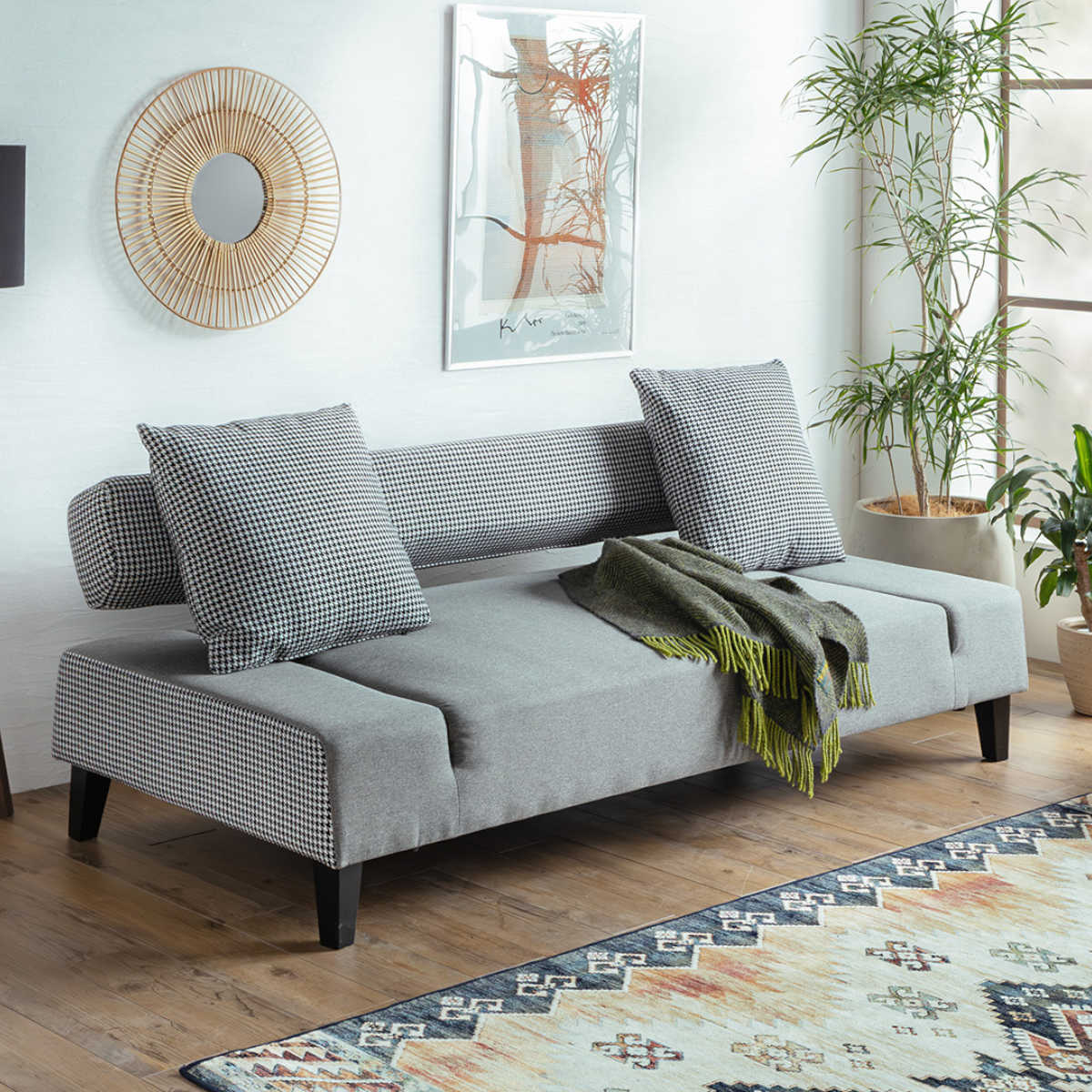 東馬（Tohma） ソファ 3人掛け 幅193cm チドール ソファベッド