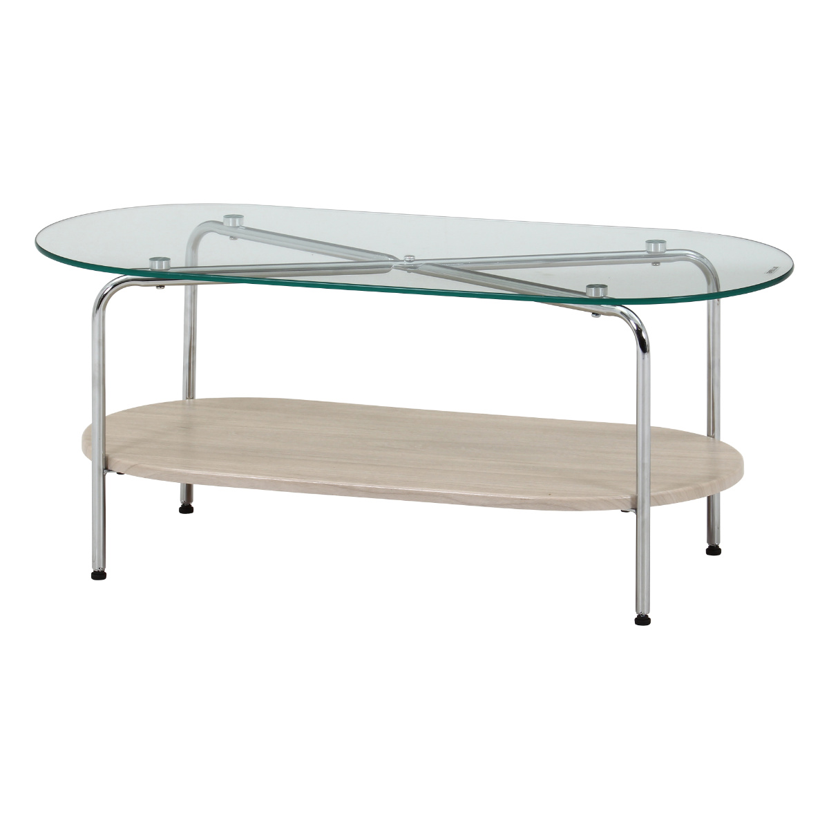 不二貿易（Fuji Boeki） センターテーブル ガラス 幅90cm Chamill