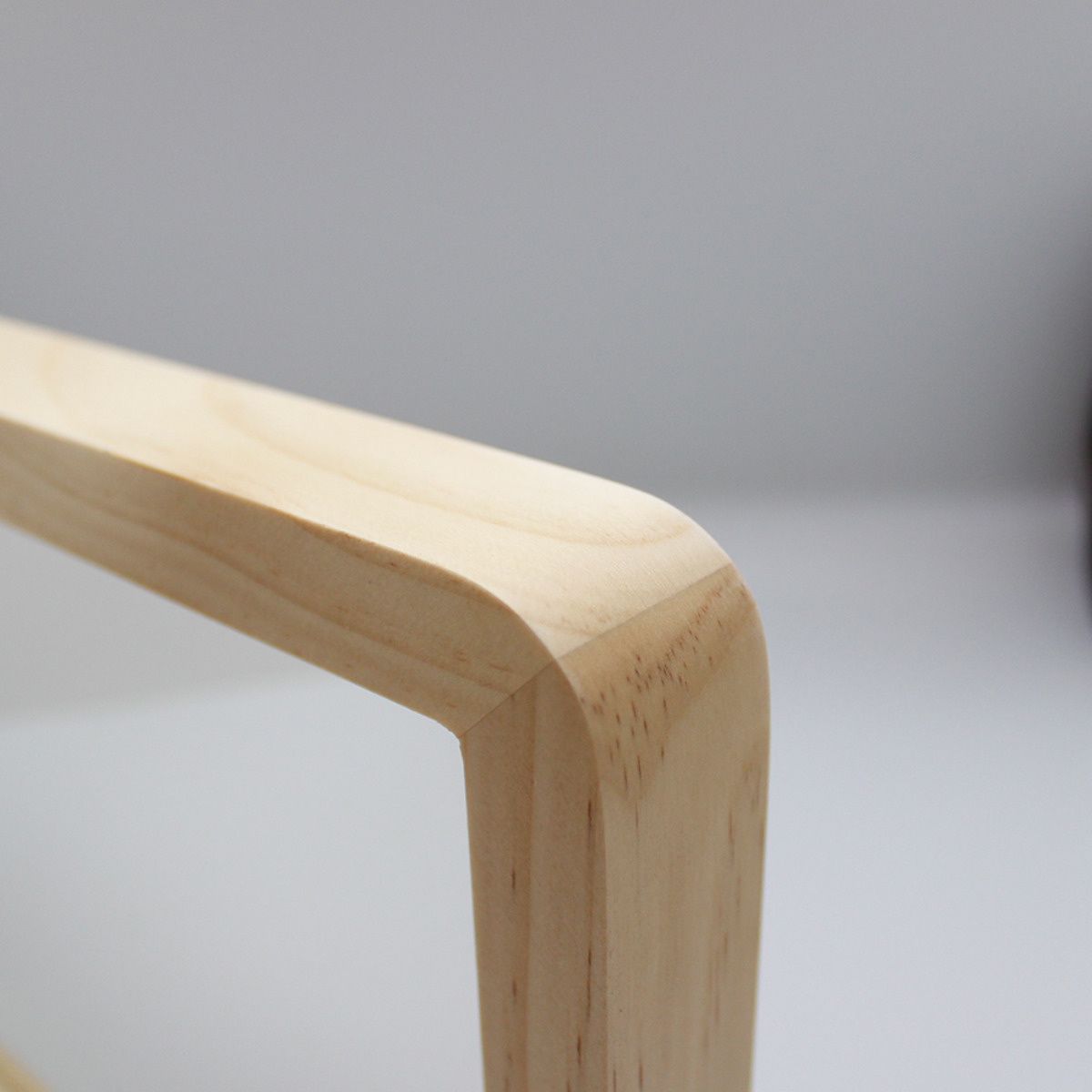 パラデック ウォールミラー 木製フレーム 40cm×48cm アコウスティック