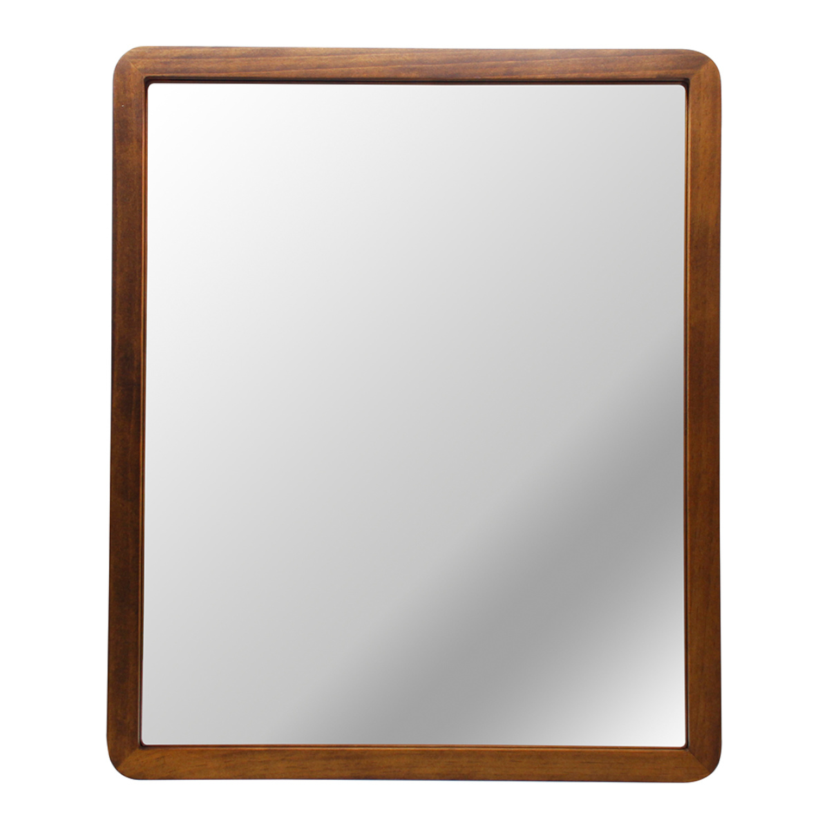 パラデック ウォールミラー 木製フレーム 40cm×48cm アコウスティック