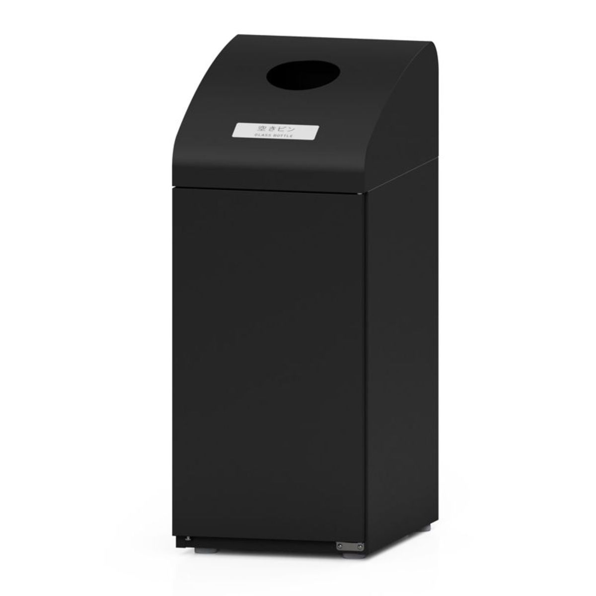ゴミステーション、業務用ゴミ箱 ミヅシマ工業 屋内用ゴミ箱 48L 業務用ダストボックス ブラック色