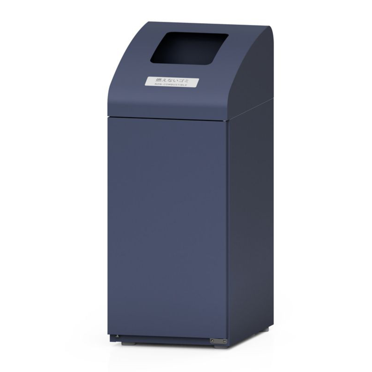 ミヅシマ工業 屋内用ゴミ箱 48L 業務用ダストボックス 群青色 Bunbetu