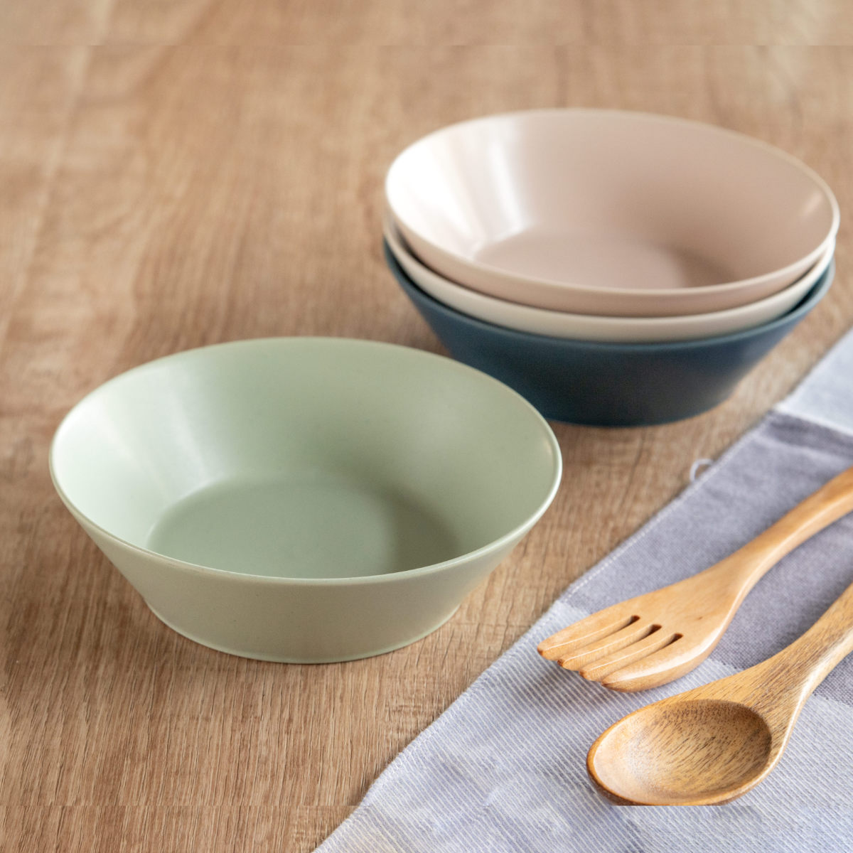 ボウル 13cm LIKE 再生陶磁器 （ 食洗機対応 鉢 サラダボウル シリアル