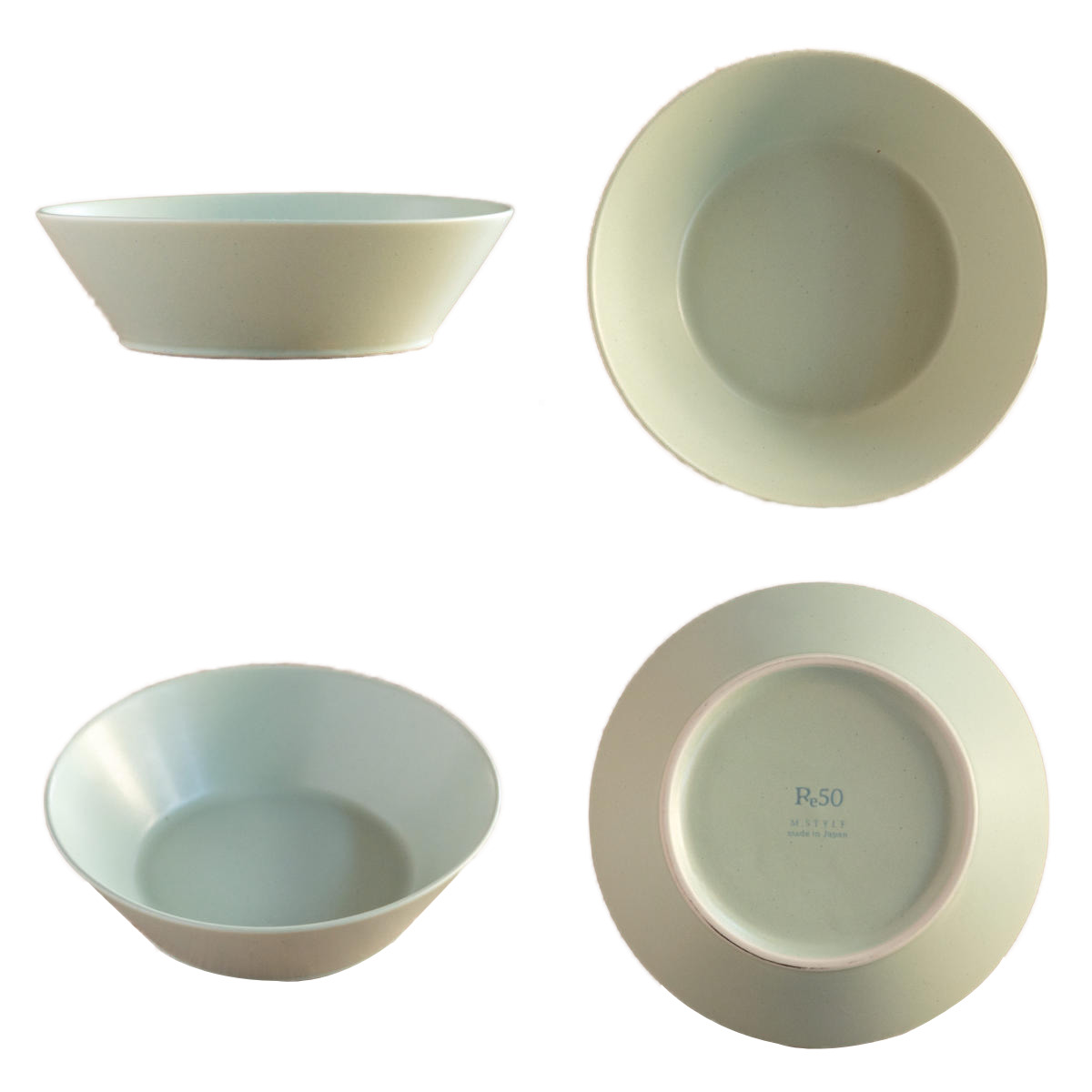 ボウル 13cm LIKE 再生陶磁器 （ 食洗機対応 鉢 サラダボウル シリアル