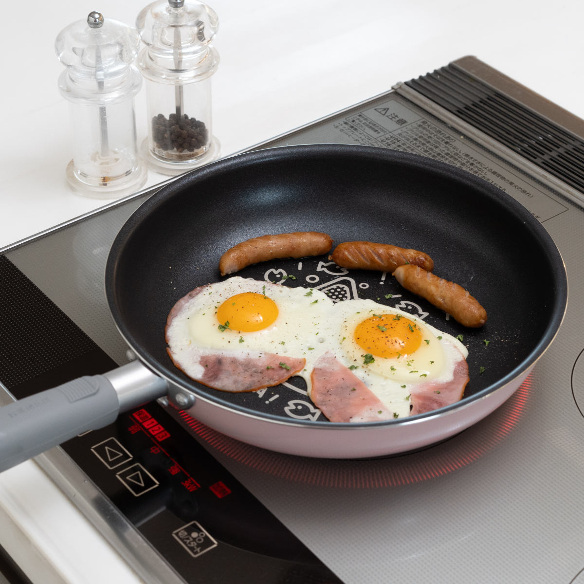 和平フレイズ フライパン 26cm IH対応 にゃんこれ （ ガス火対応 炒め