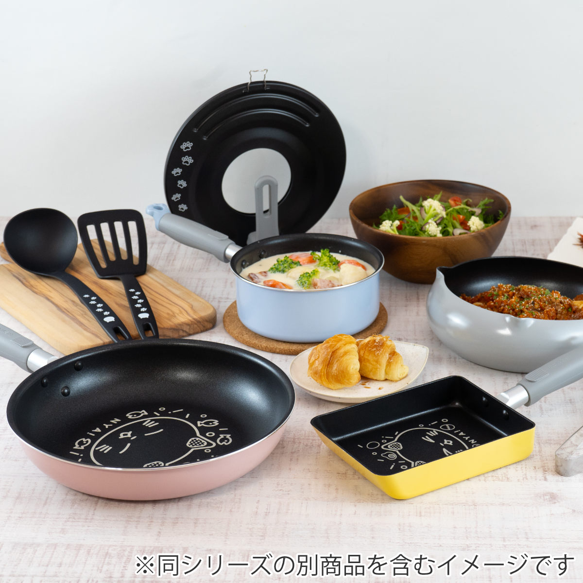 和平フレイズ 玉子焼き器 13×18cm IH対応 にゃんこれ （ ガス火対応