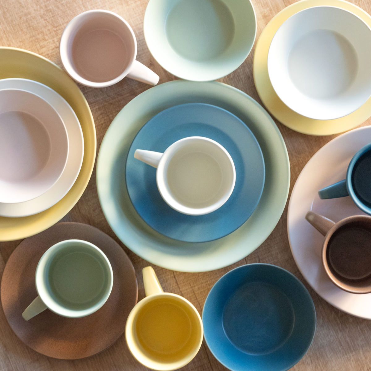 プレート 15cm LIKE 再生陶磁器 （ 食洗機対応 皿 お皿 中皿 取り皿