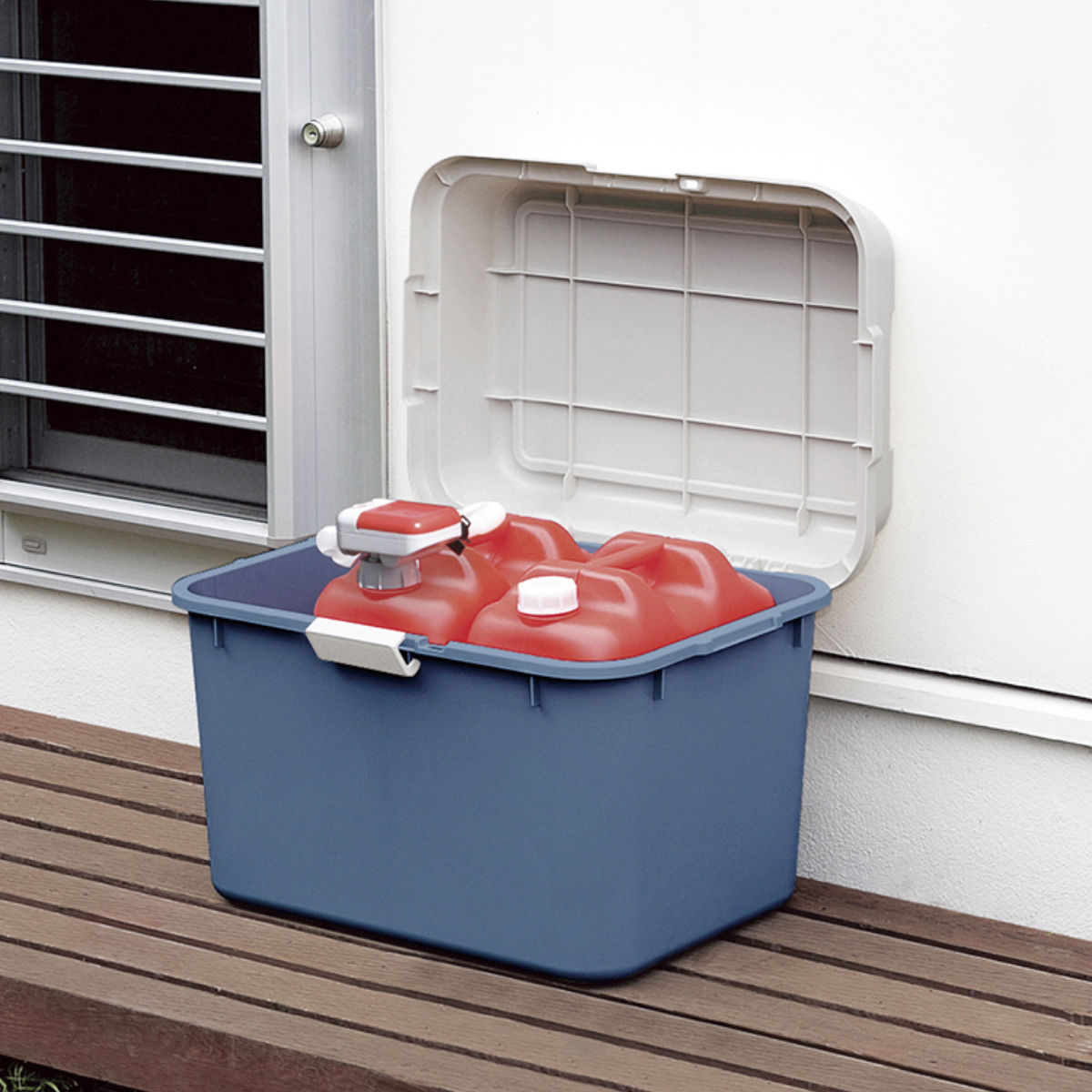 収納ボックス 68L ホームボックス プラス 620 （ 鍵穴付き 収納 