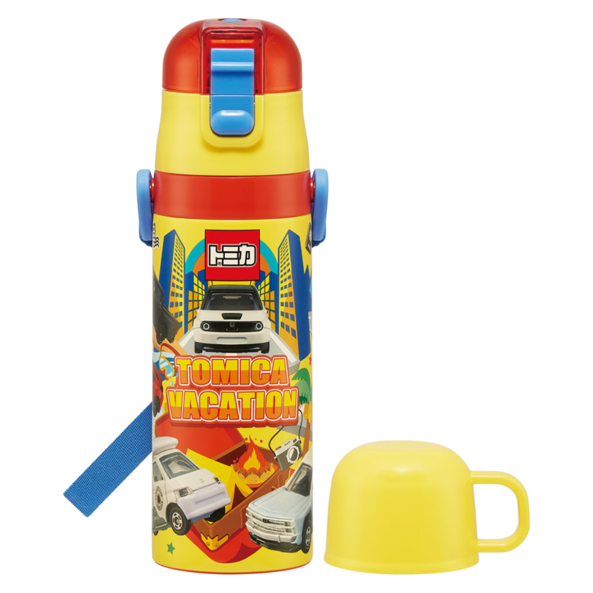 スケーター 水筒 470ml 超軽量2Wayステンレスボトル トミカ24