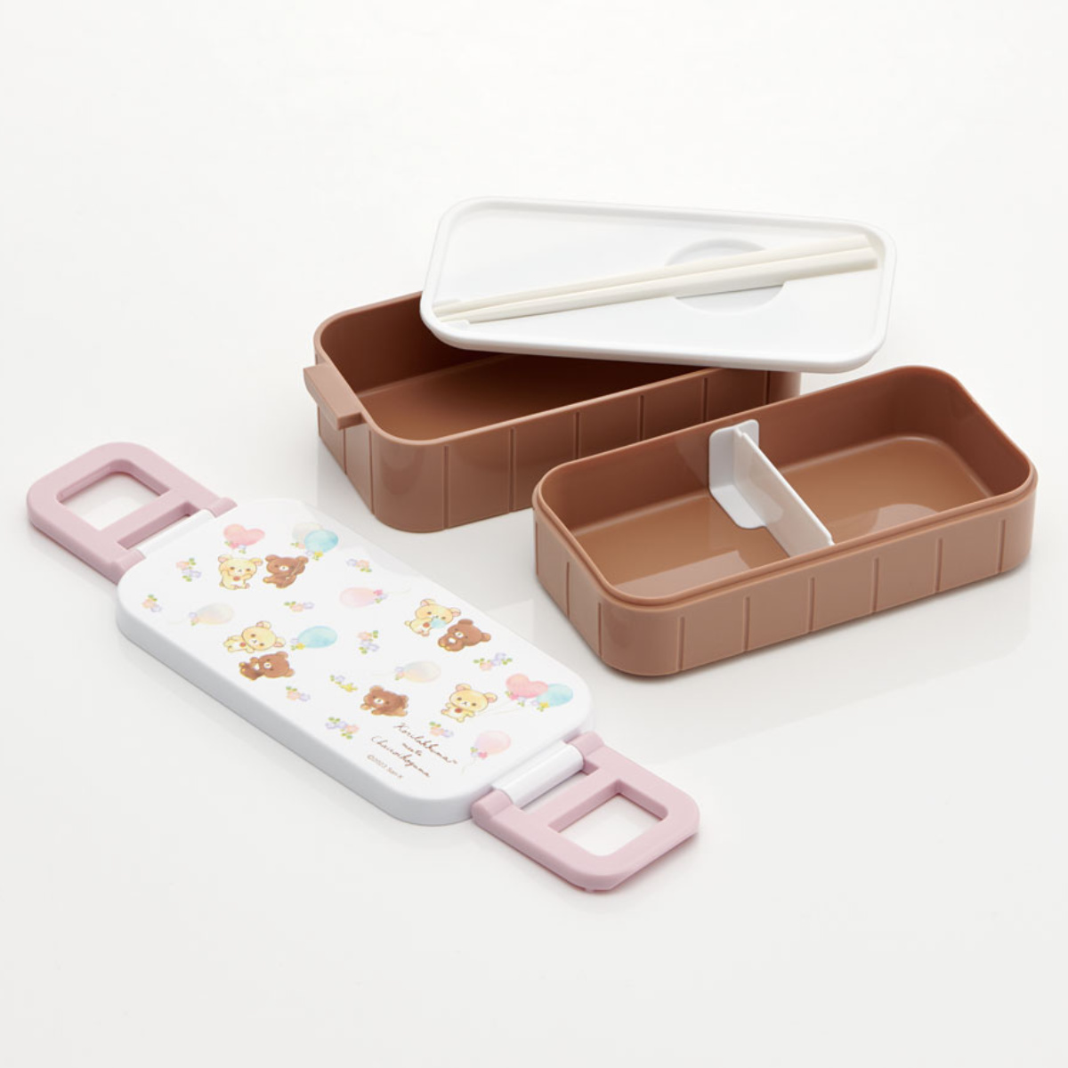 スケーター 弁当箱 2段 600ml 抗菌タイトランチボックス コリラックマ