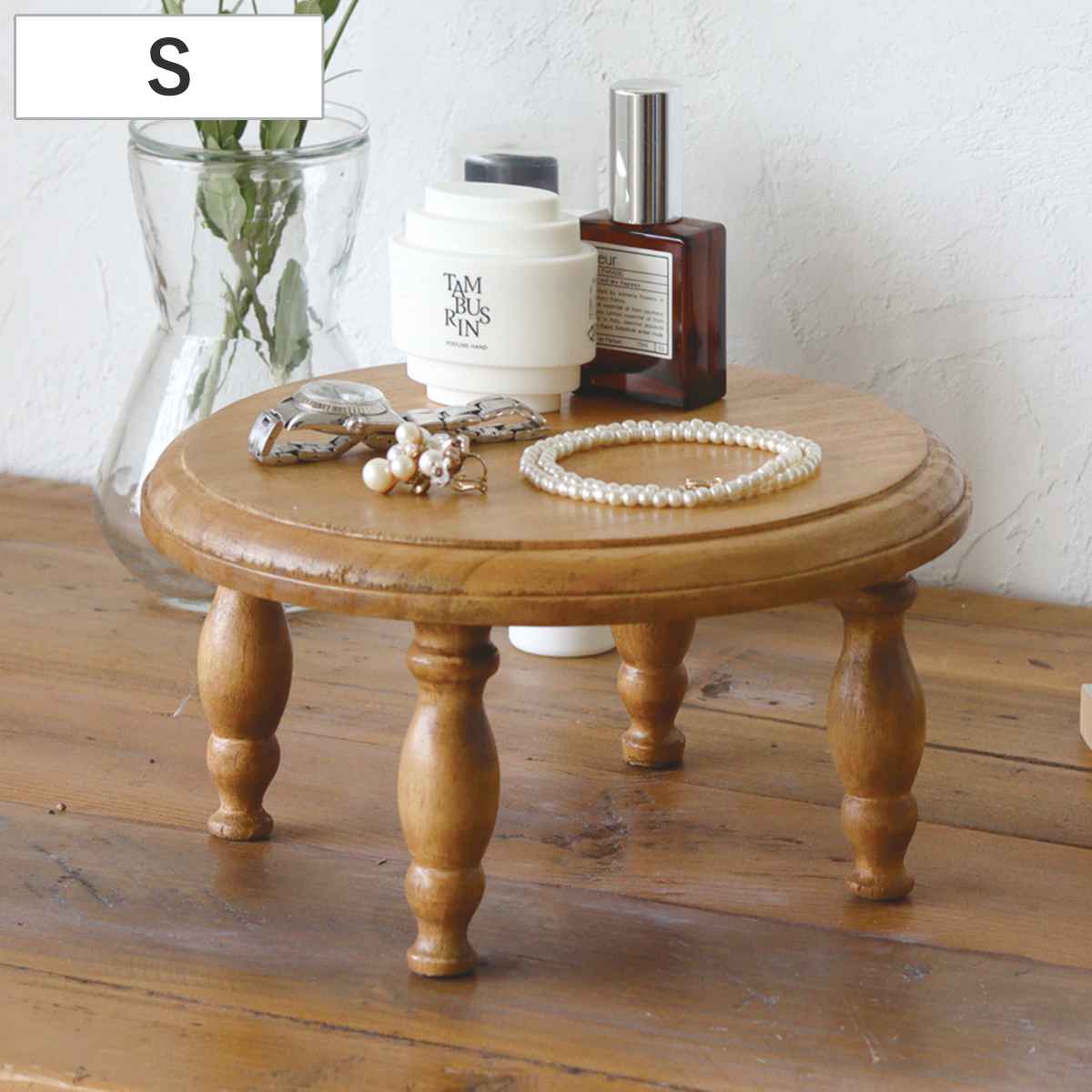 ににりんさんじんさん専用木製花台飾り台m598 ににりんさんじんさん専用木製花台飾り台m598 ににりんさん