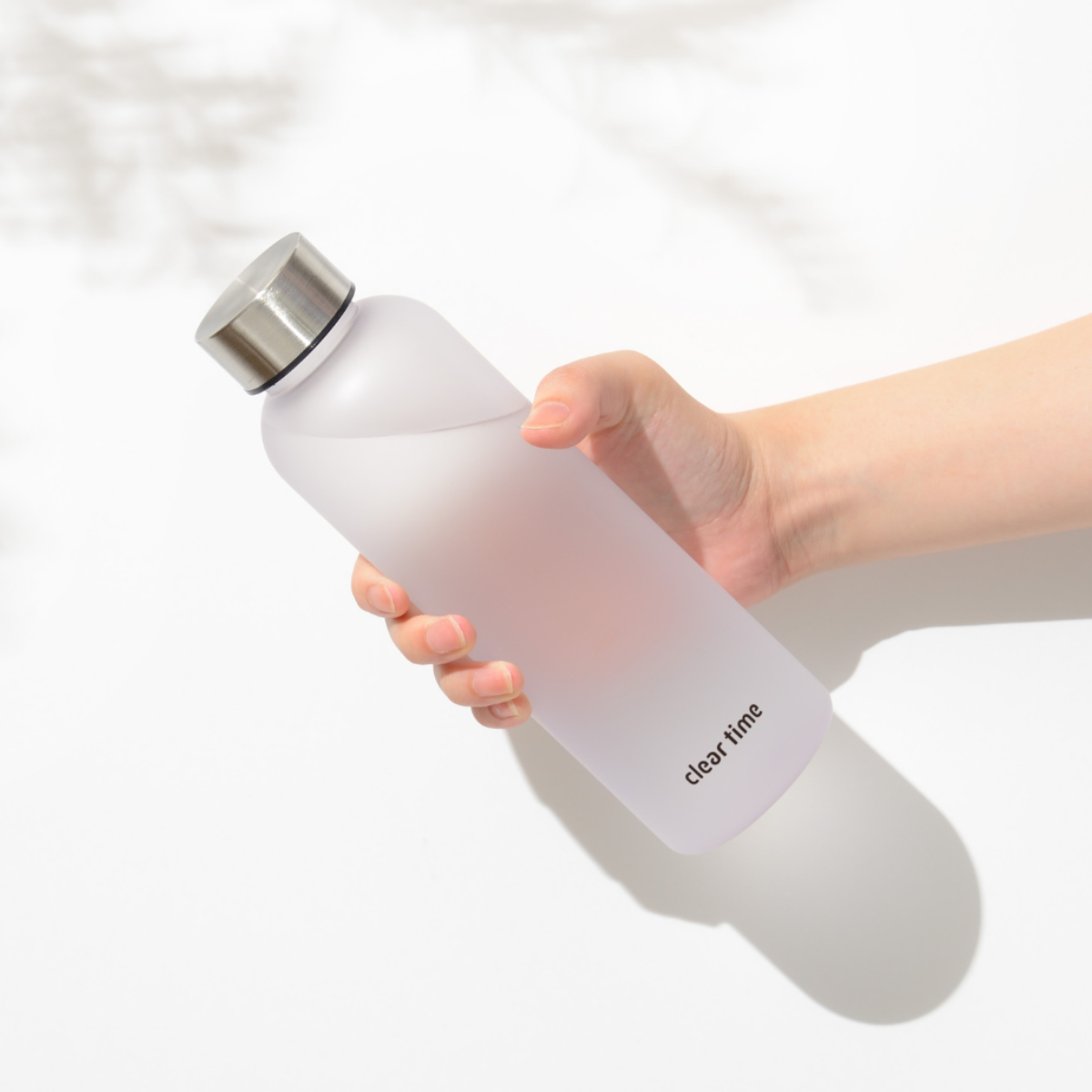 和平フレイズ 水筒 560ml クリアタイム リマインダーボトル （ 常温 直