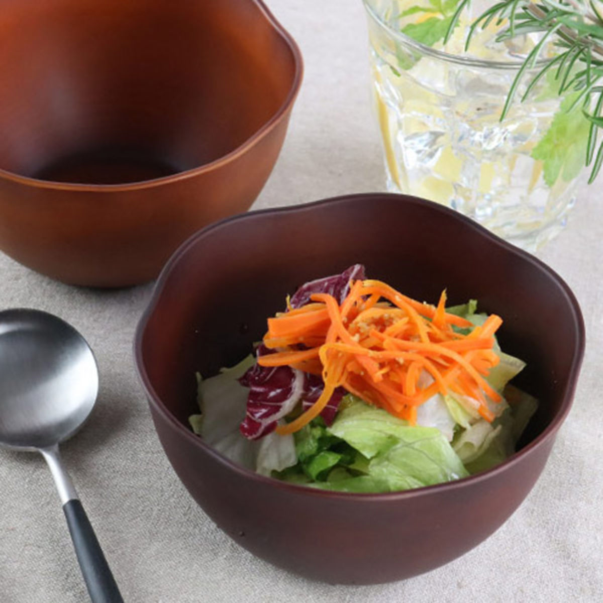 ボウル 13cm SEE 花ボウル プラスチック （ 食洗機対応 電子レンジ対応