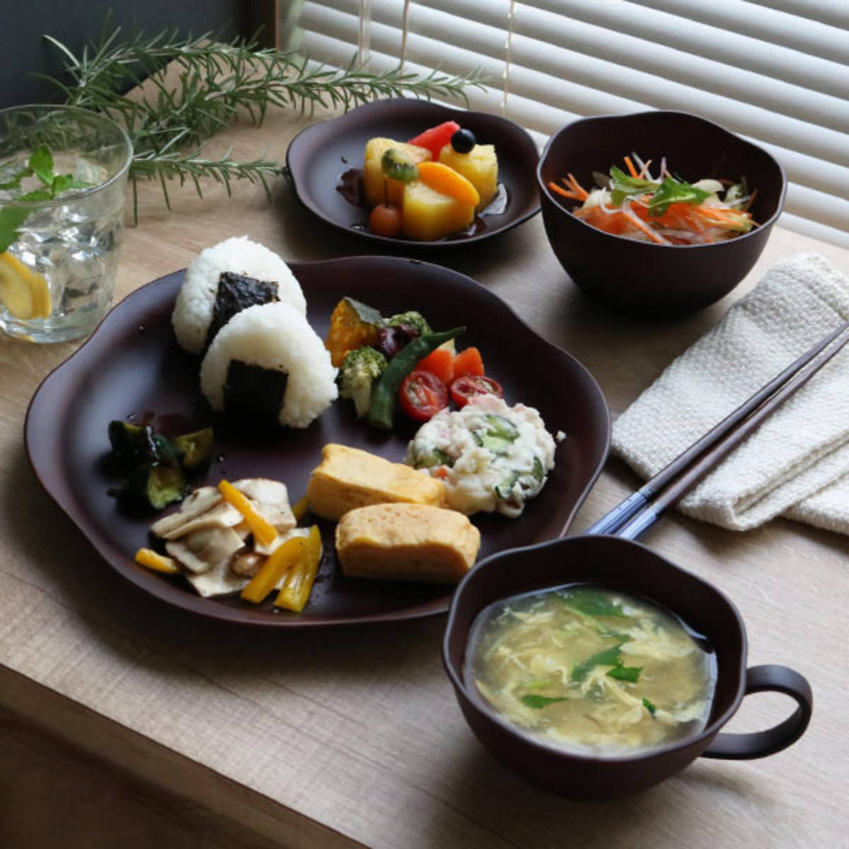 プレート 27cm SEE 花プレート プラスチック 同色5枚セット （ 食洗機