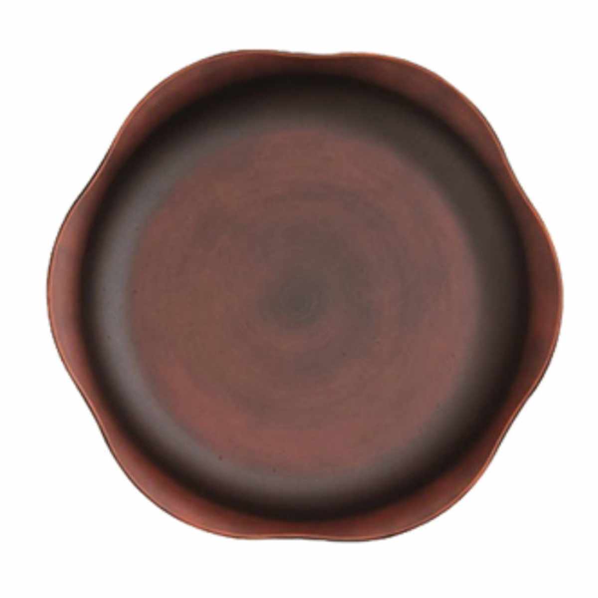 プレート 27cm SEE 花プレート プラスチック 同色5枚セット （ 食洗機