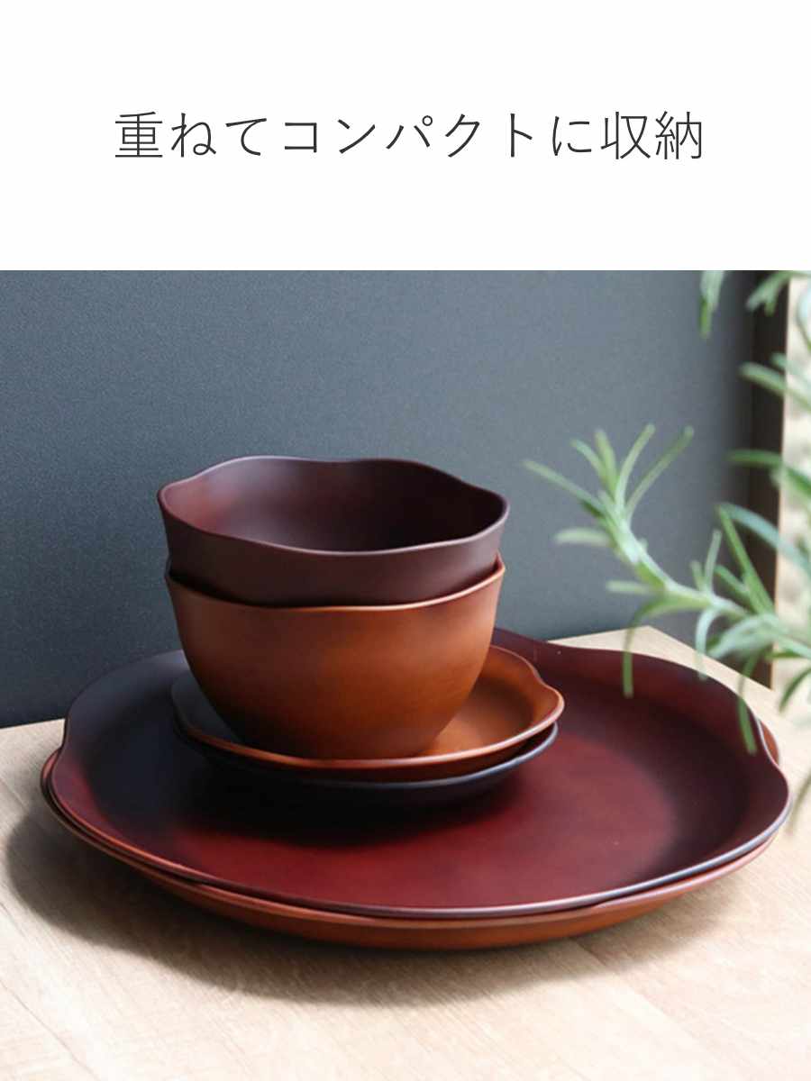 プレート 27cm SEE 花プレート プラスチック 同色5枚セット （ 食洗機