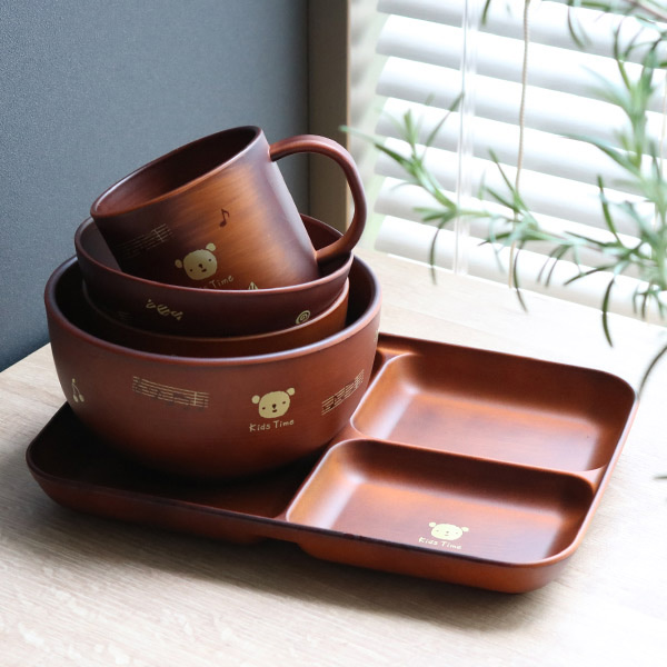 宮本産業 お茶碗 220ml SEE Kids Time プラスチック 食器 日本製