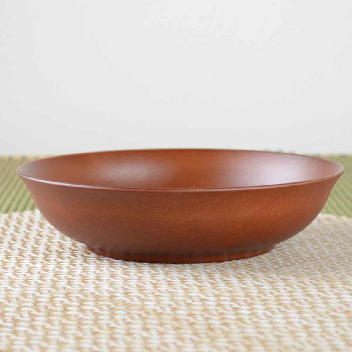 プレート 16cm 深皿 Woody プラスチック （ 食洗機対応 電子レンジ対応