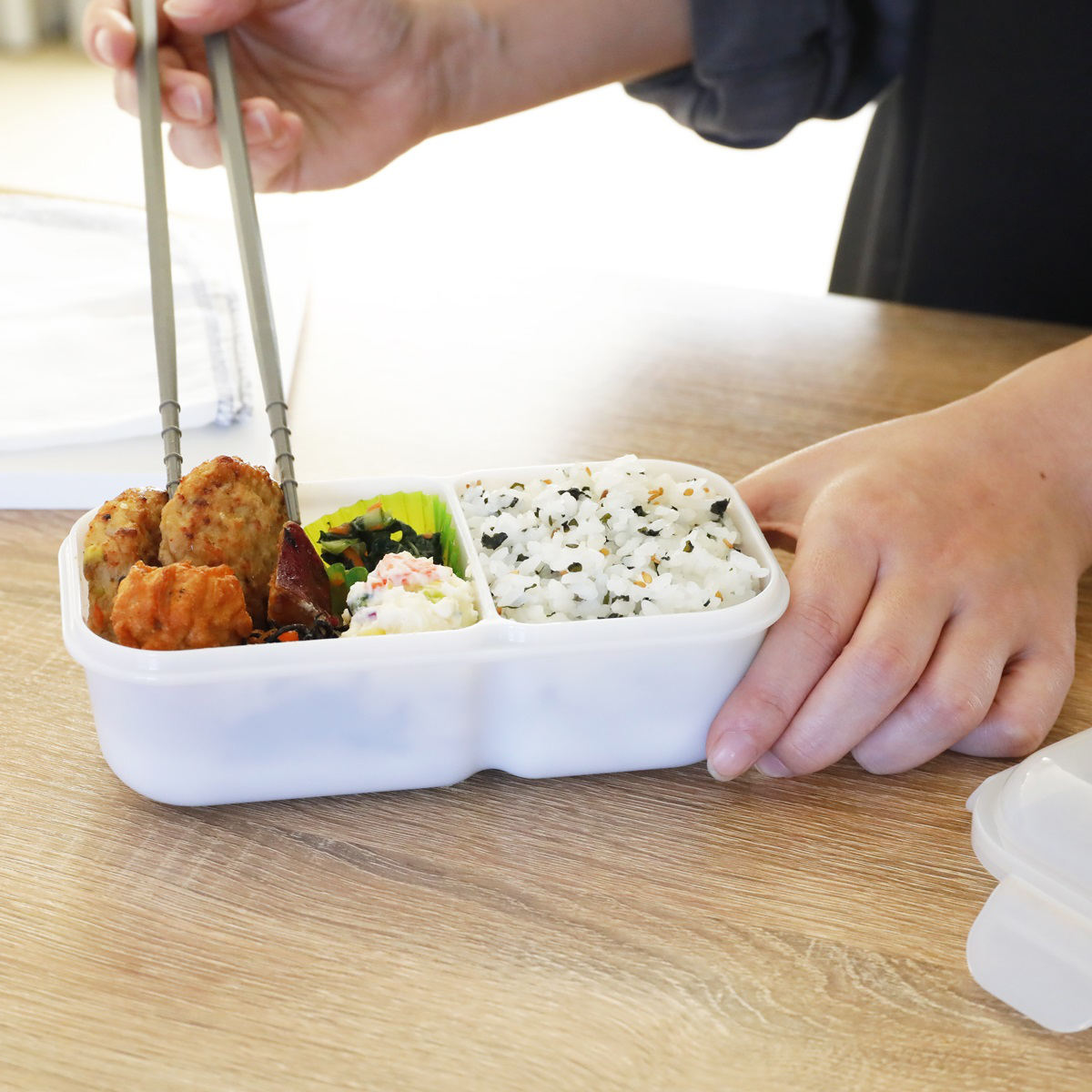 CB JAPAN（シービージャパン） 弁当箱 1段 600ml 盛り付けしやすい弁当