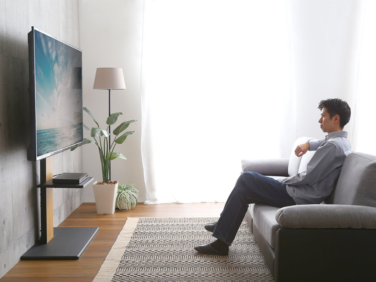 ホームテイスト（HOME taste） TVスタンド 32〜100型対応 耐震設計 高