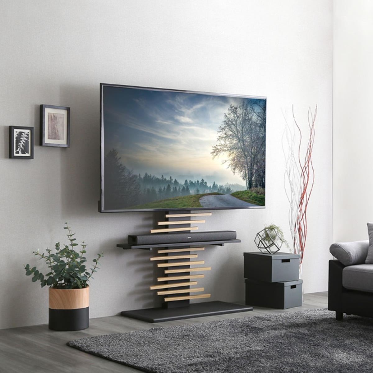 ホームテイスト（HOME taste） デザインTVスタンド 32〜100型対応 高さ 