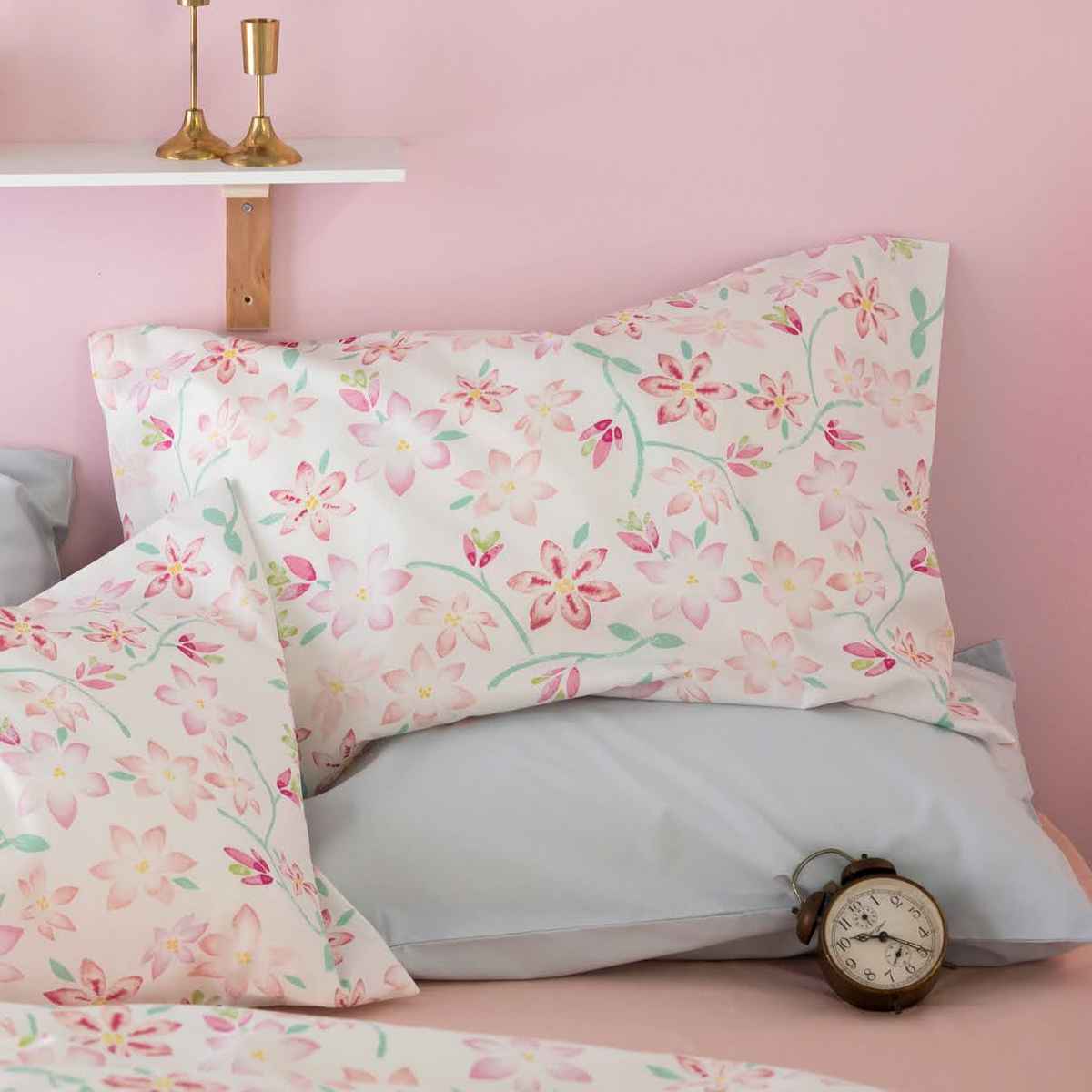 枕カバー 50×70cm用 Fab the Home ピュアリー 綿100％ （ ファブザ