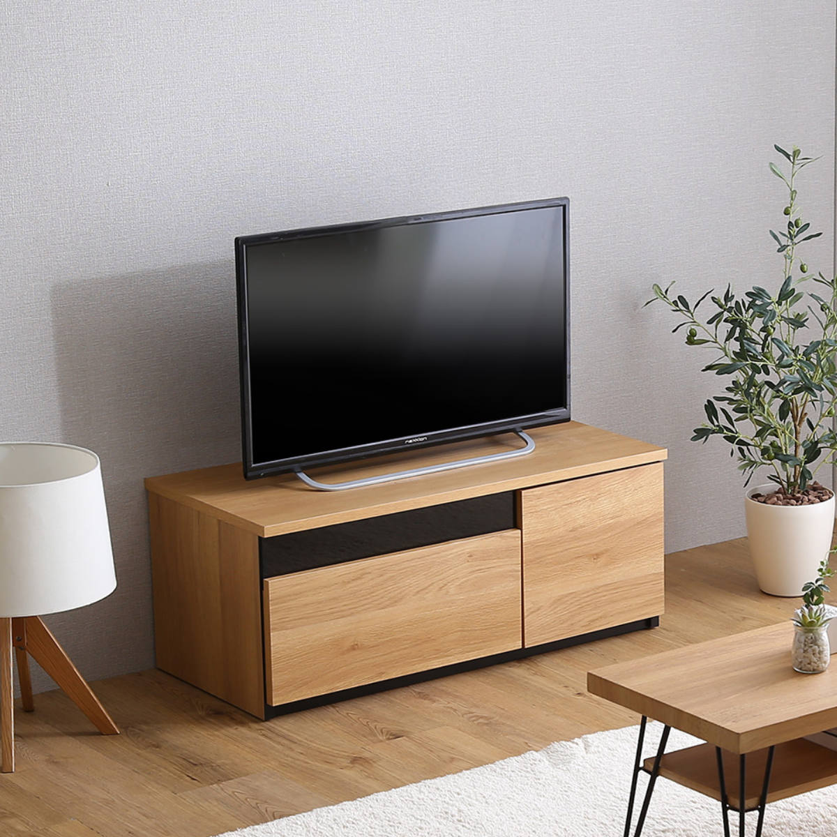 ホームテイスト（HOME taste） テレビ台 40型対応 幅90cm 完成品 日本
