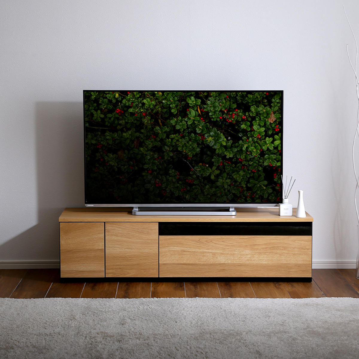 ホームテイスト（HOME taste） テレビ台 63型対応 幅140cm 完成品 日本