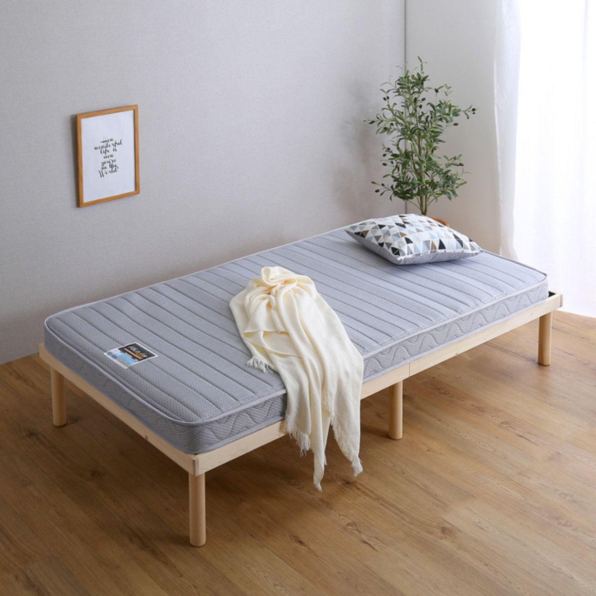 ホームテイスト（HOME taste） 折りたためるマットレス シングル