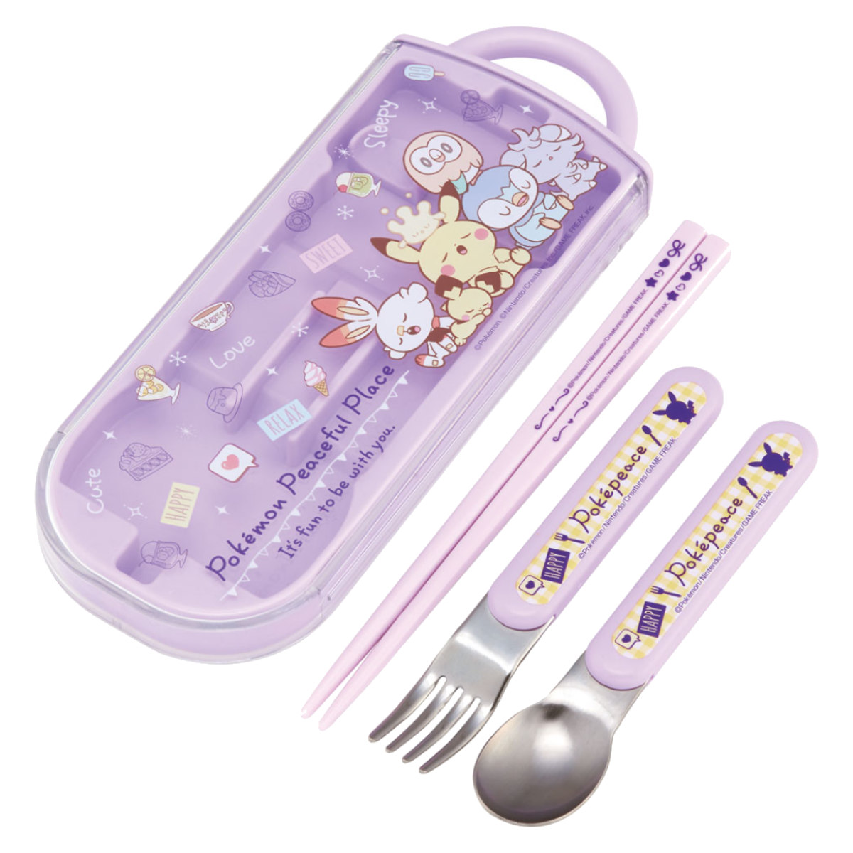 トリオ　カトラリーセット　ボレロ　ディナーセット〈25本セット〉18-12 スケーター トリオセット 抗菌食洗対応トリオセット ポケピース24