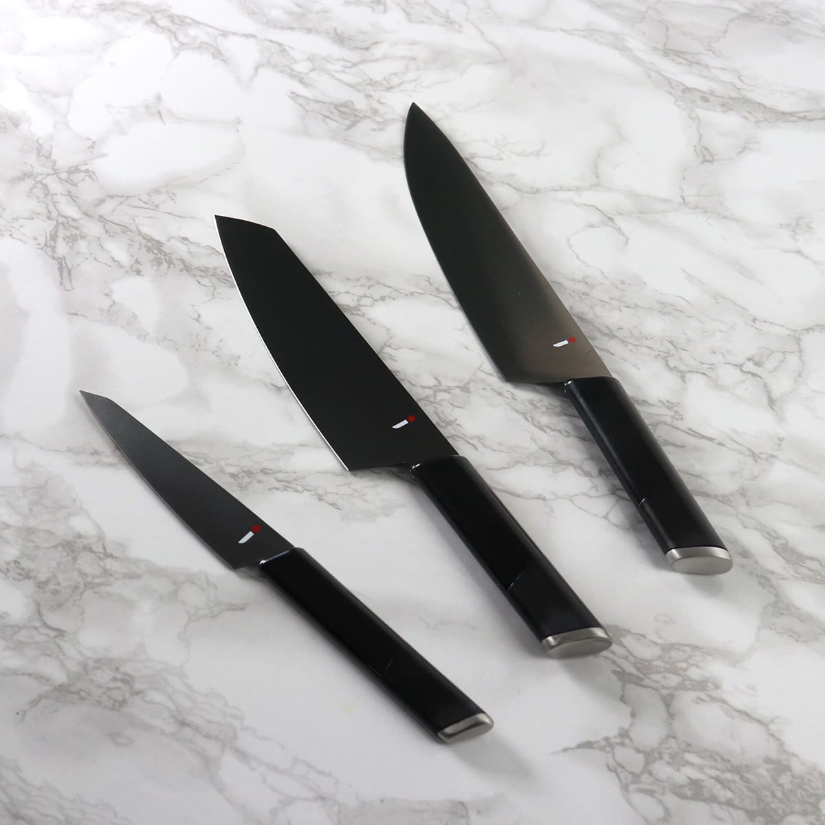 包丁 3本セット NiNJA cool kitchen ware 三徳包丁 牛刀 ペティナイフ